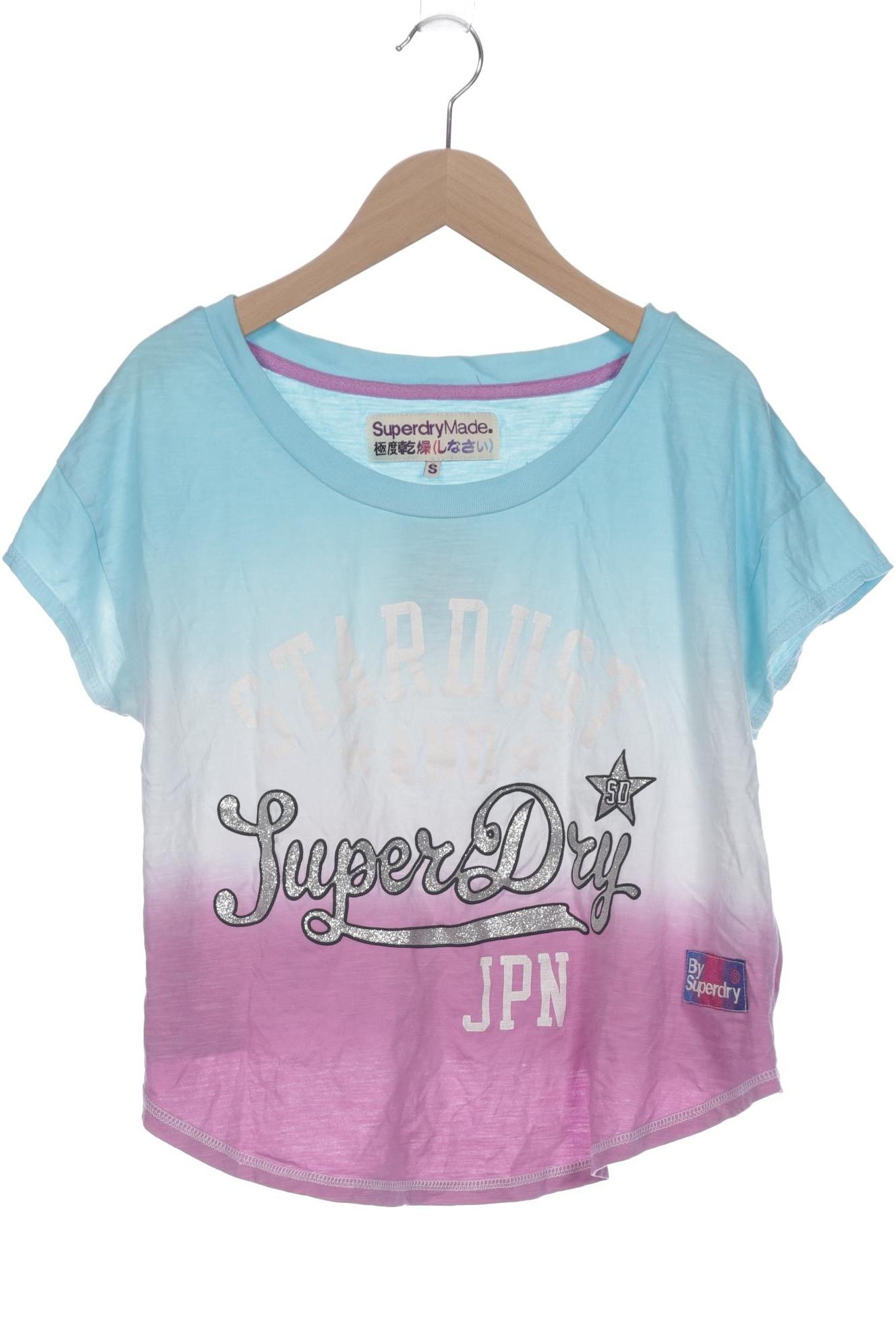 

Superdry Damen T-Shirt, blau, Gr. 36