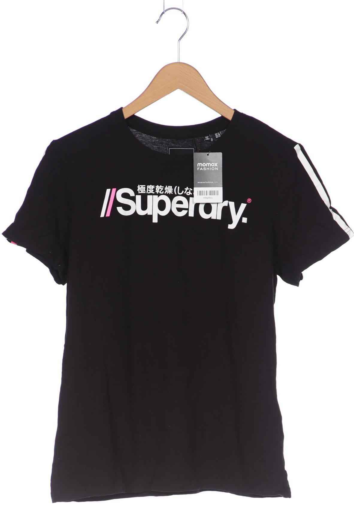 

Superdry Damen T-Shirt, schwarz, Gr. 42