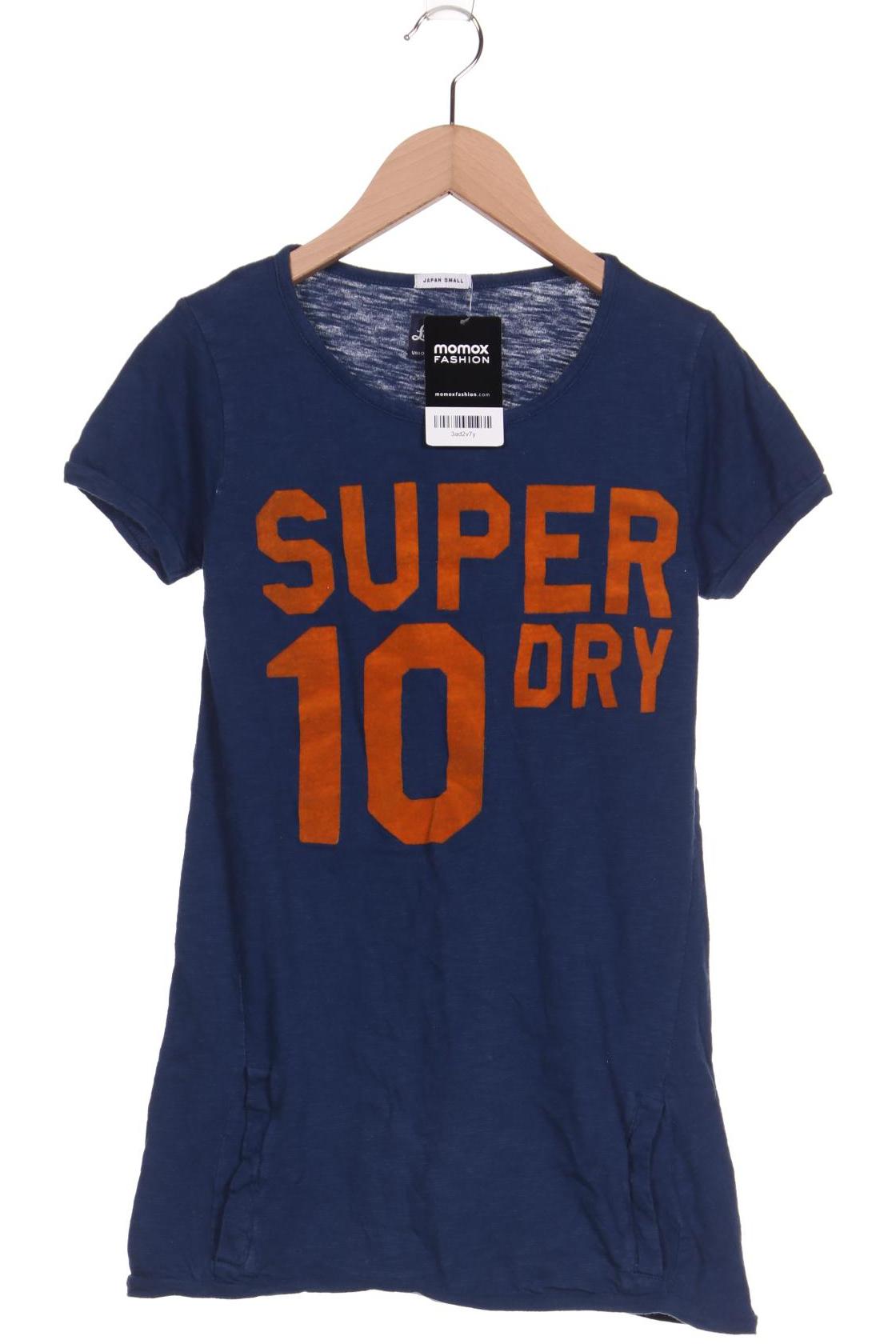 

Superdry Damen T-Shirt, blau, Gr. 36