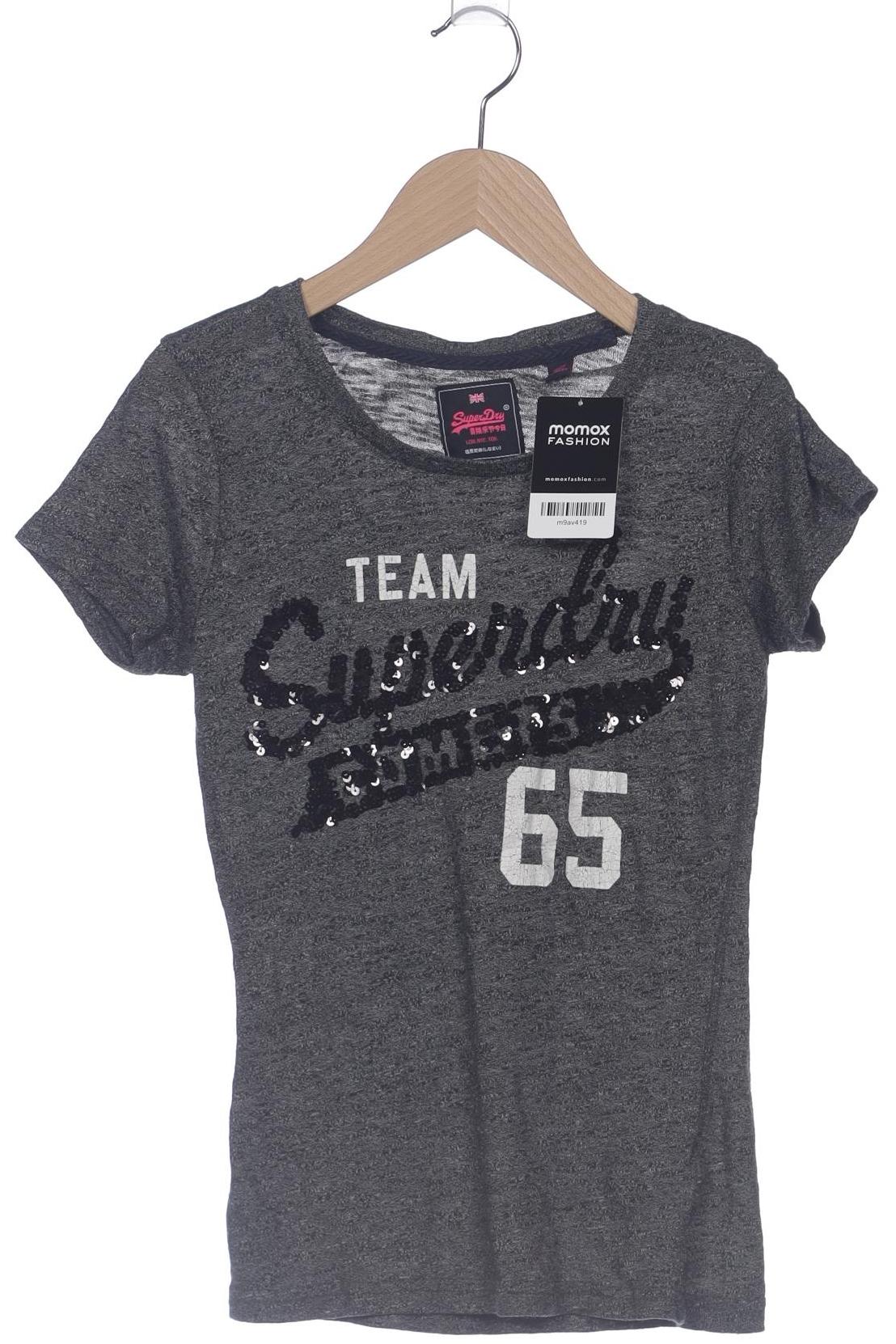 

Superdry Damen T-Shirt, grau, Gr. 34