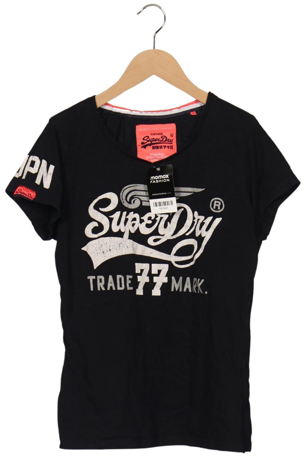 

Superdry Damen T-Shirt, marineblau, Gr. 44