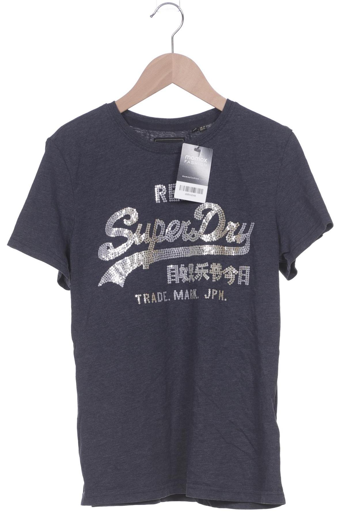 

Superdry Damen T-Shirt, marineblau, Gr. 40