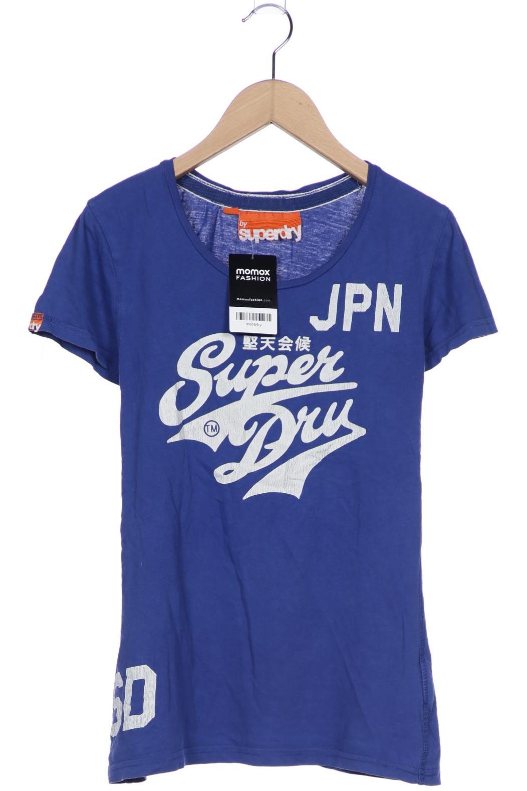 

Superdry Damen T-Shirt, blau, Gr. 38