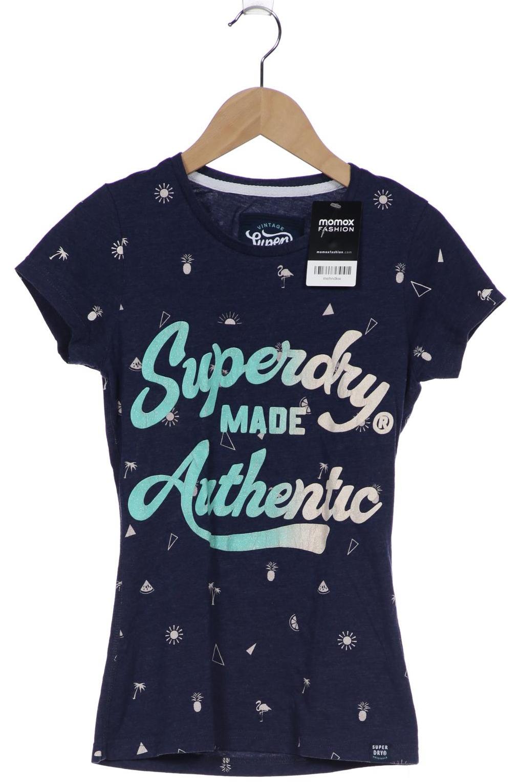 

Superdry Damen T-Shirt, marineblau