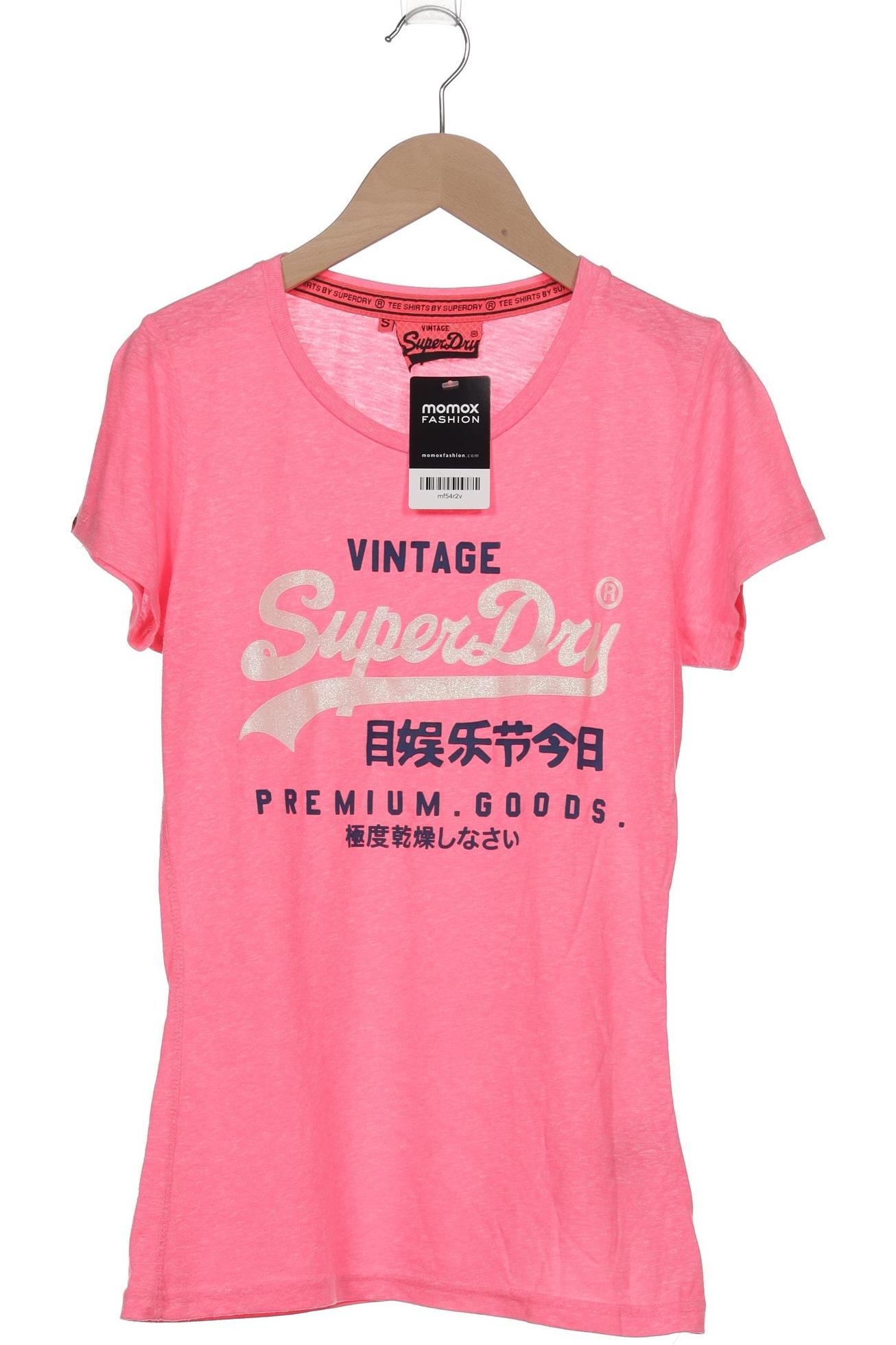 

Superdry Damen T-Shirt, pink, Gr. 36