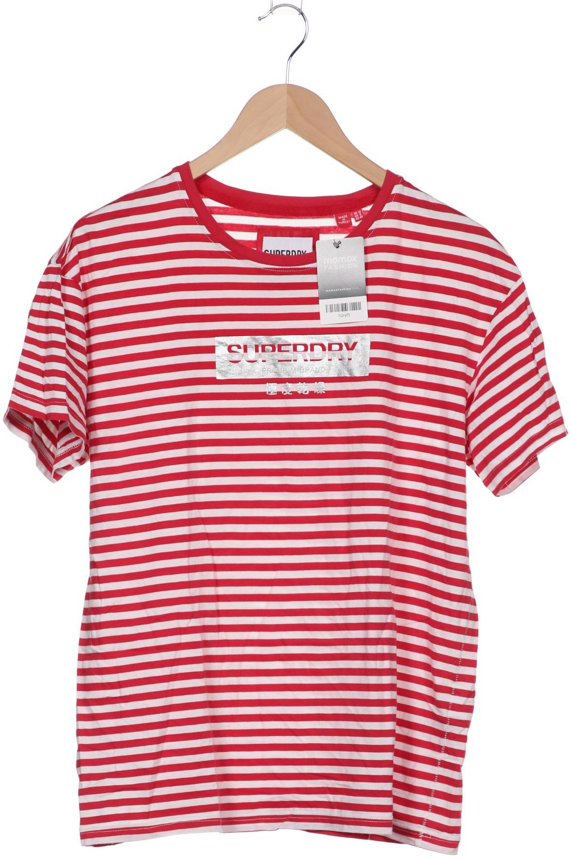 

Superdry Damen T-Shirt, rot, Gr. 40