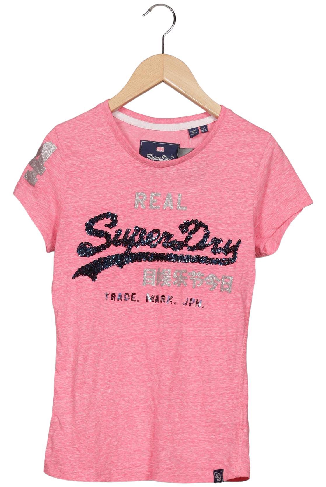 

Superdry Damen T-Shirt, pink, Gr. 36
