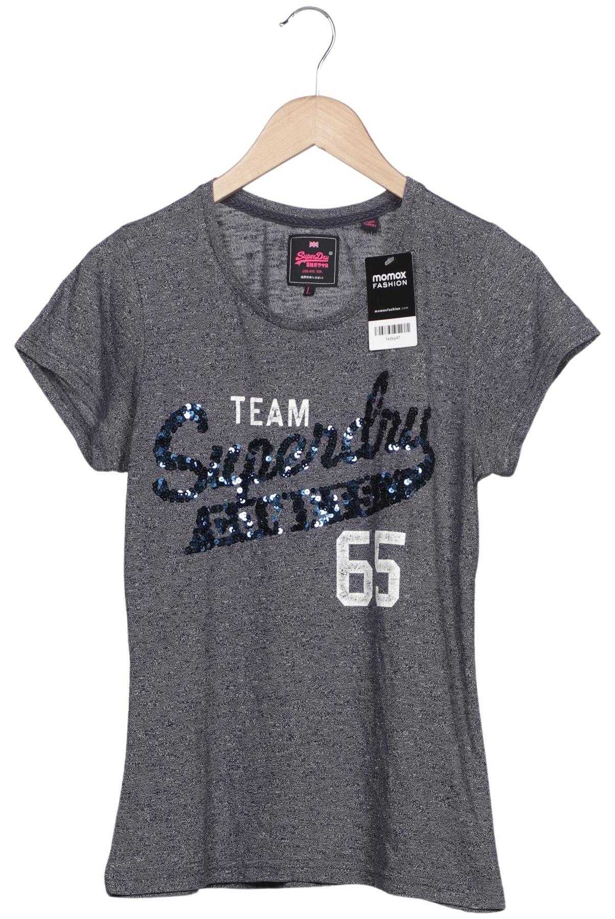 

Superdry Damen T-Shirt, marineblau, Gr. 42