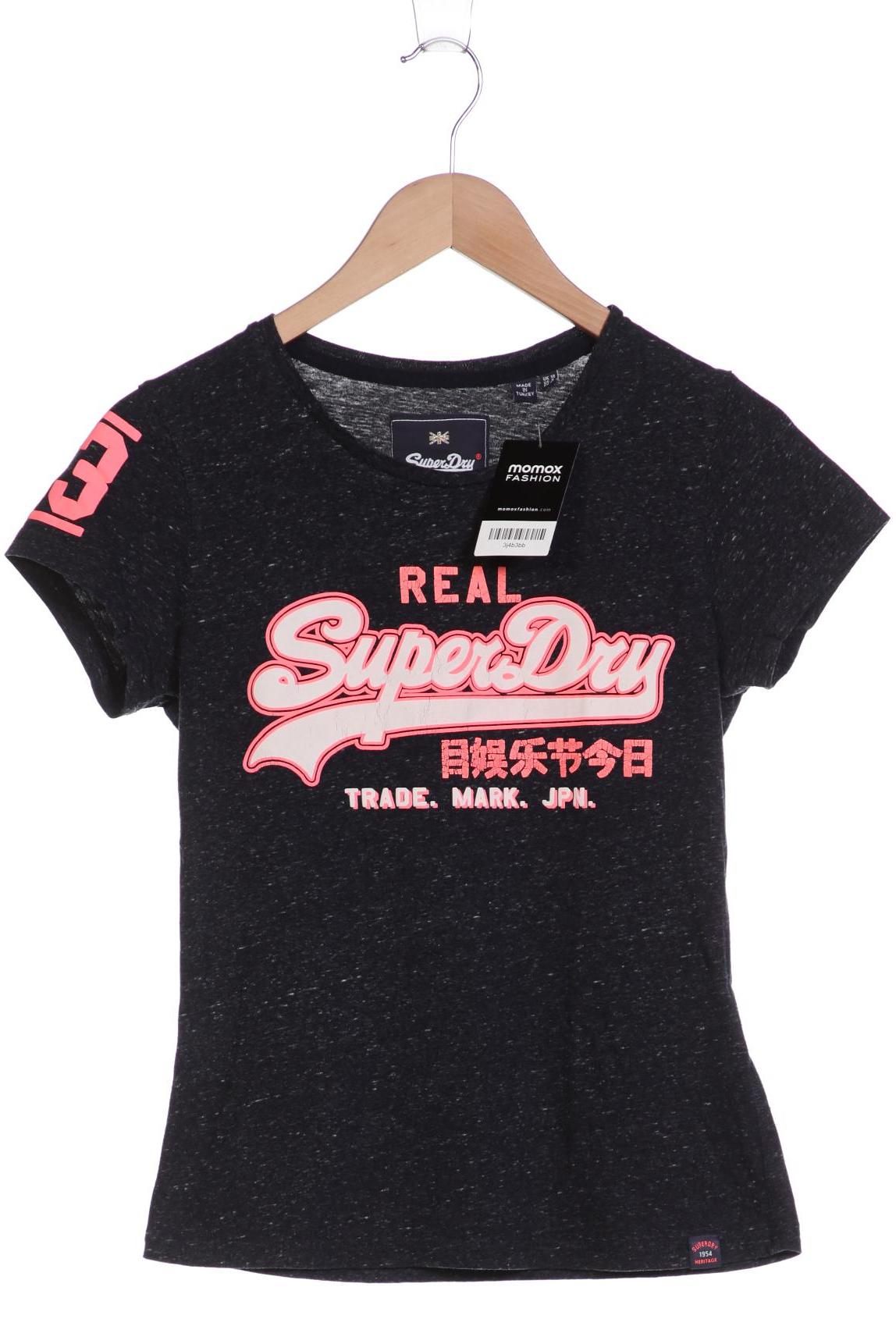 

Superdry Damen T-Shirt, marineblau, Gr. 38