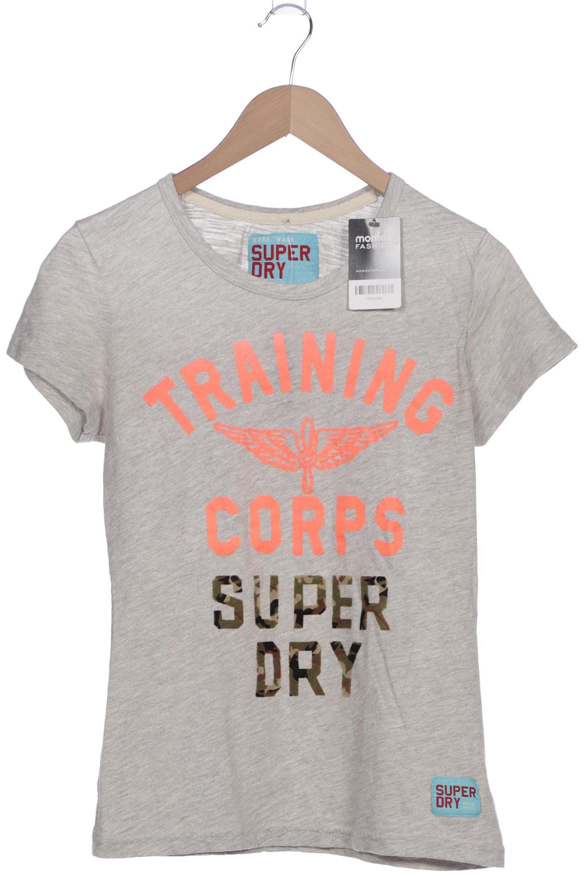 

Superdry Damen T-Shirt, silber, Gr. 38