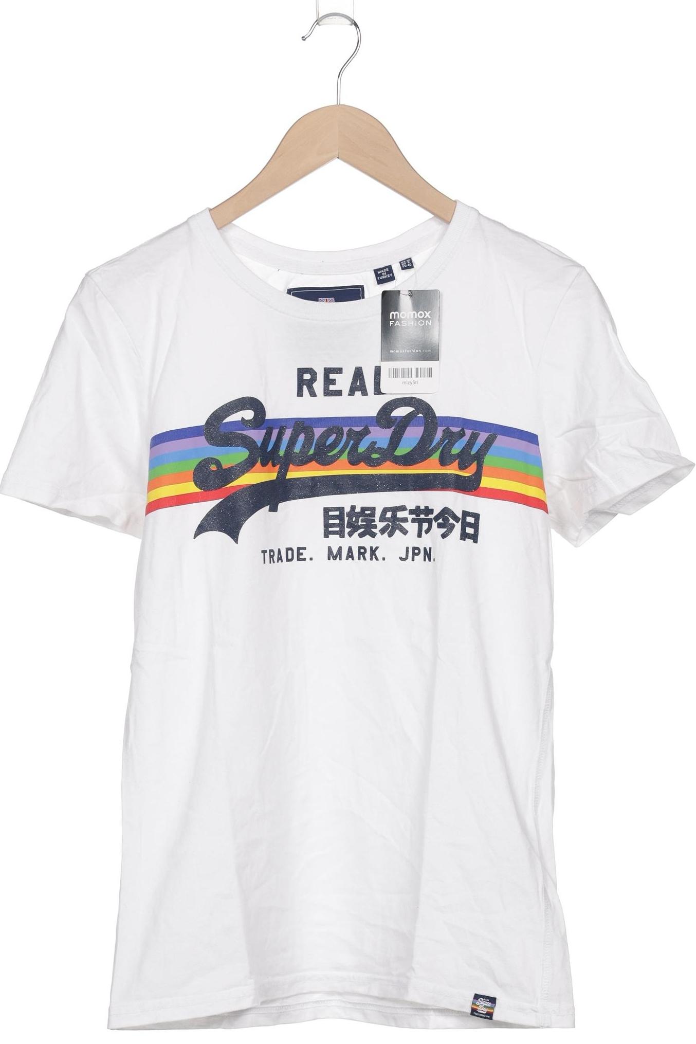 

Superdry Damen T-Shirt, weiß, Gr. 40