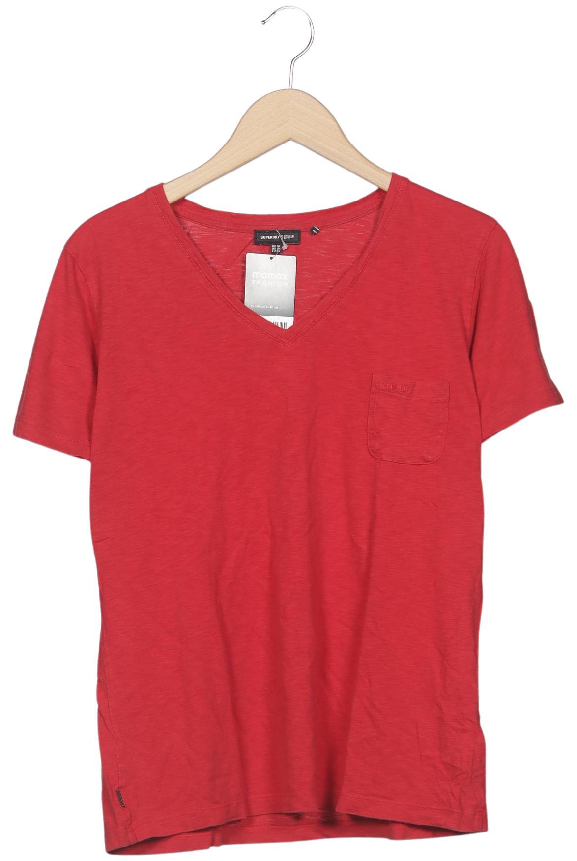

Superdry Damen T-Shirt, rot, Gr. 42