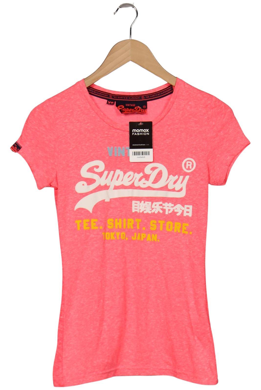 

Superdry Damen T-Shirt, pink, Gr. 34