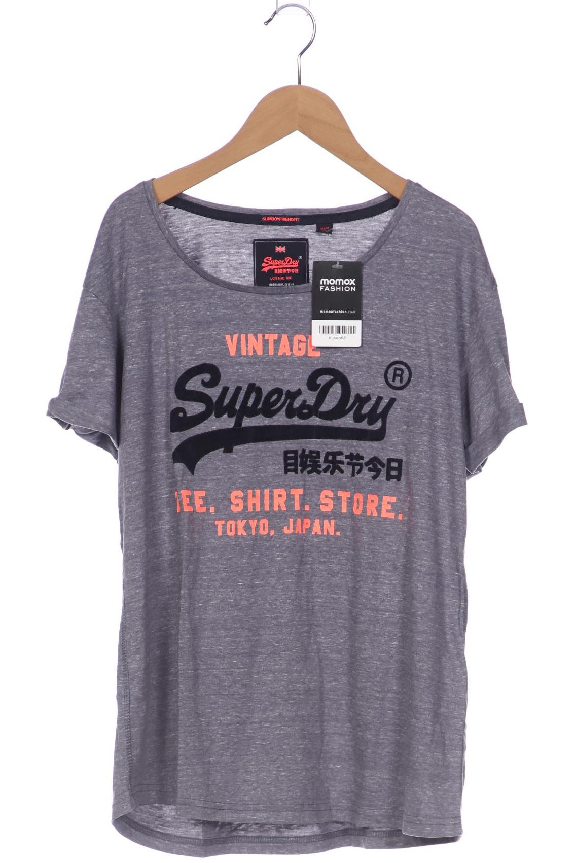 

Superdry Damen T-Shirt, marineblau, Gr. 38