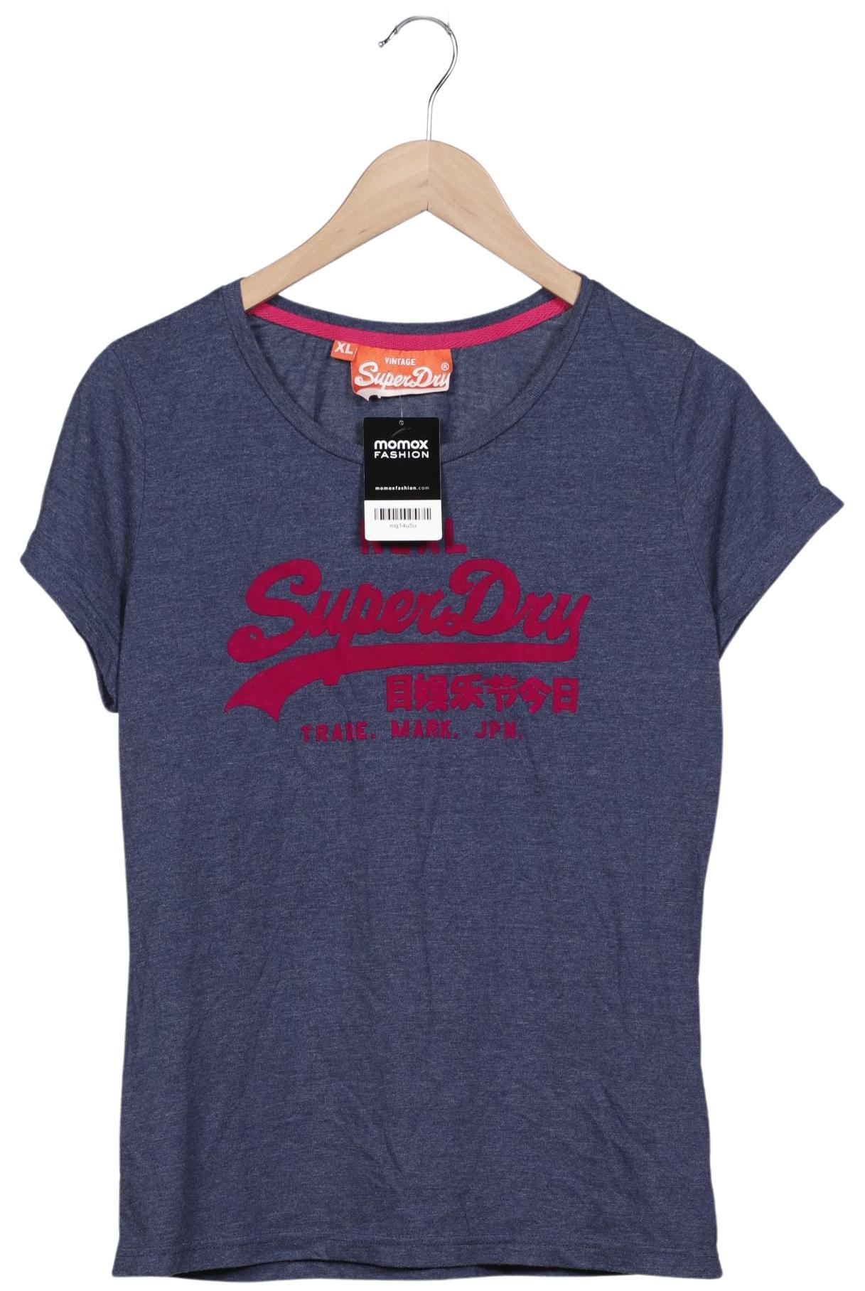 

Superdry Damen T-Shirt, marineblau, Gr. 44