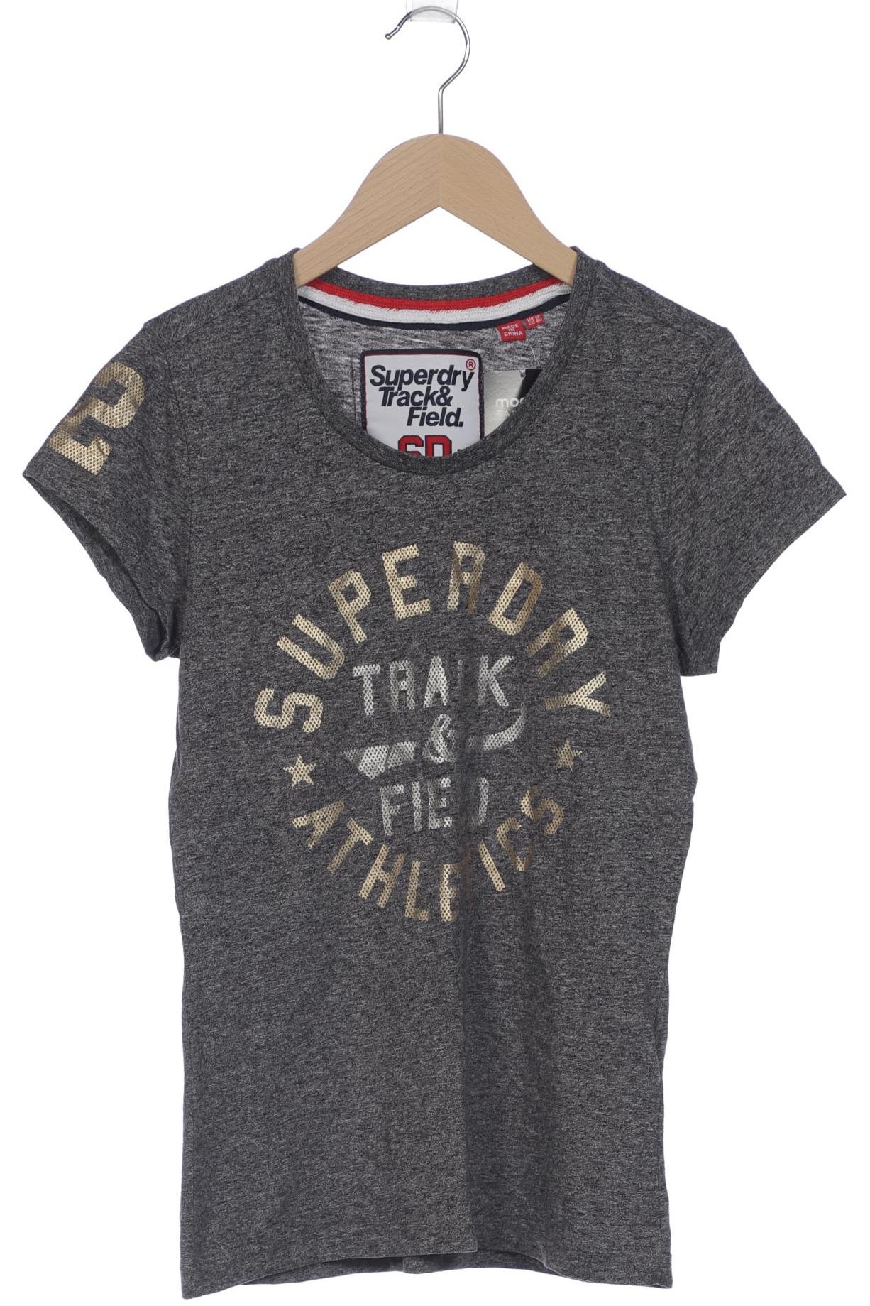 

Superdry Damen T-Shirt, grau, Gr. 40