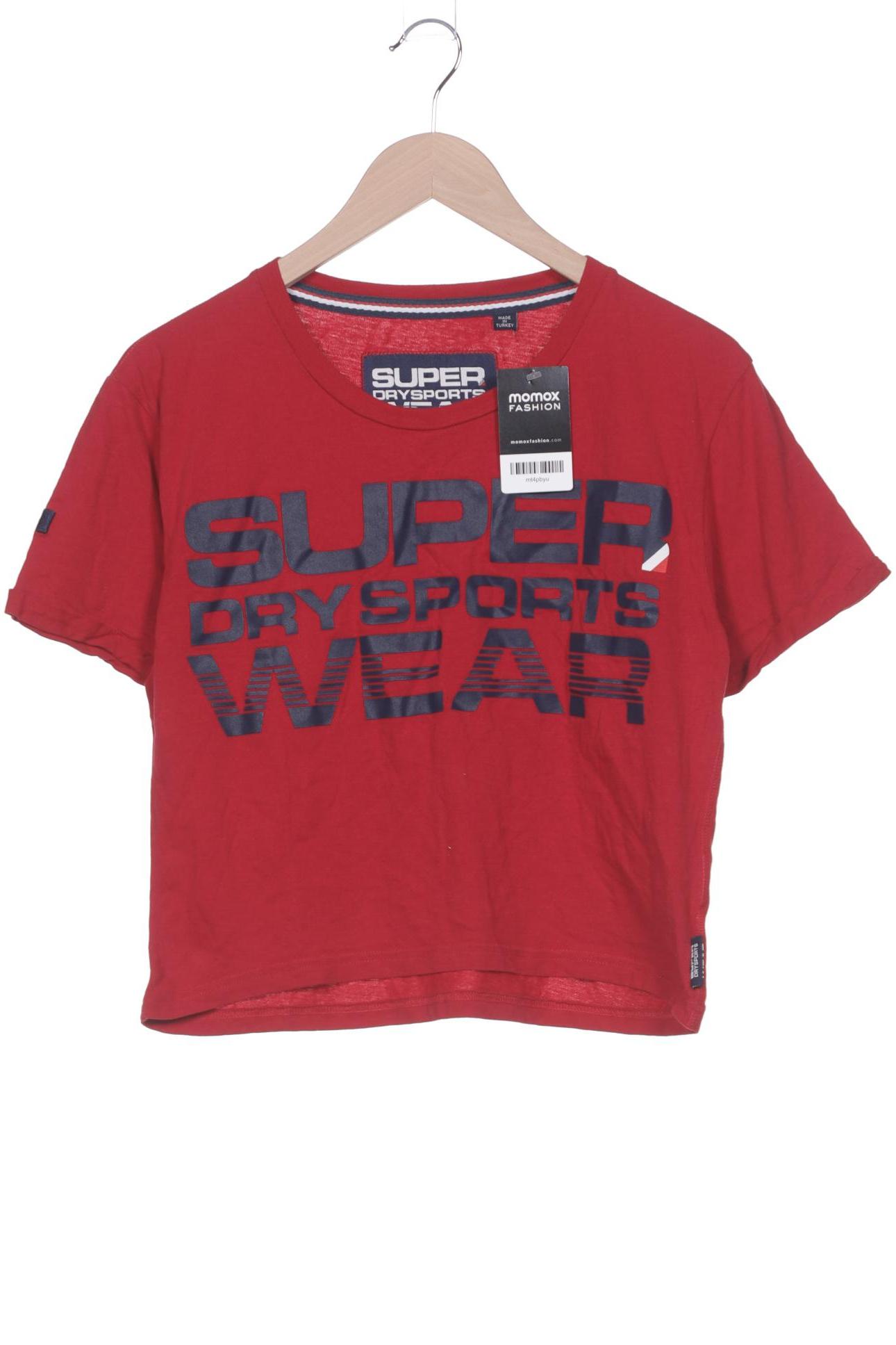 

Superdry Damen T-Shirt, rot, Gr. 38