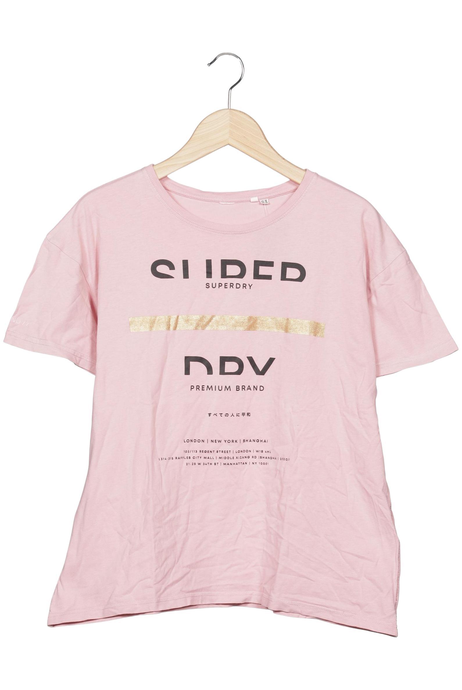 

Superdry Damen T-Shirt, pink, Gr. 42
