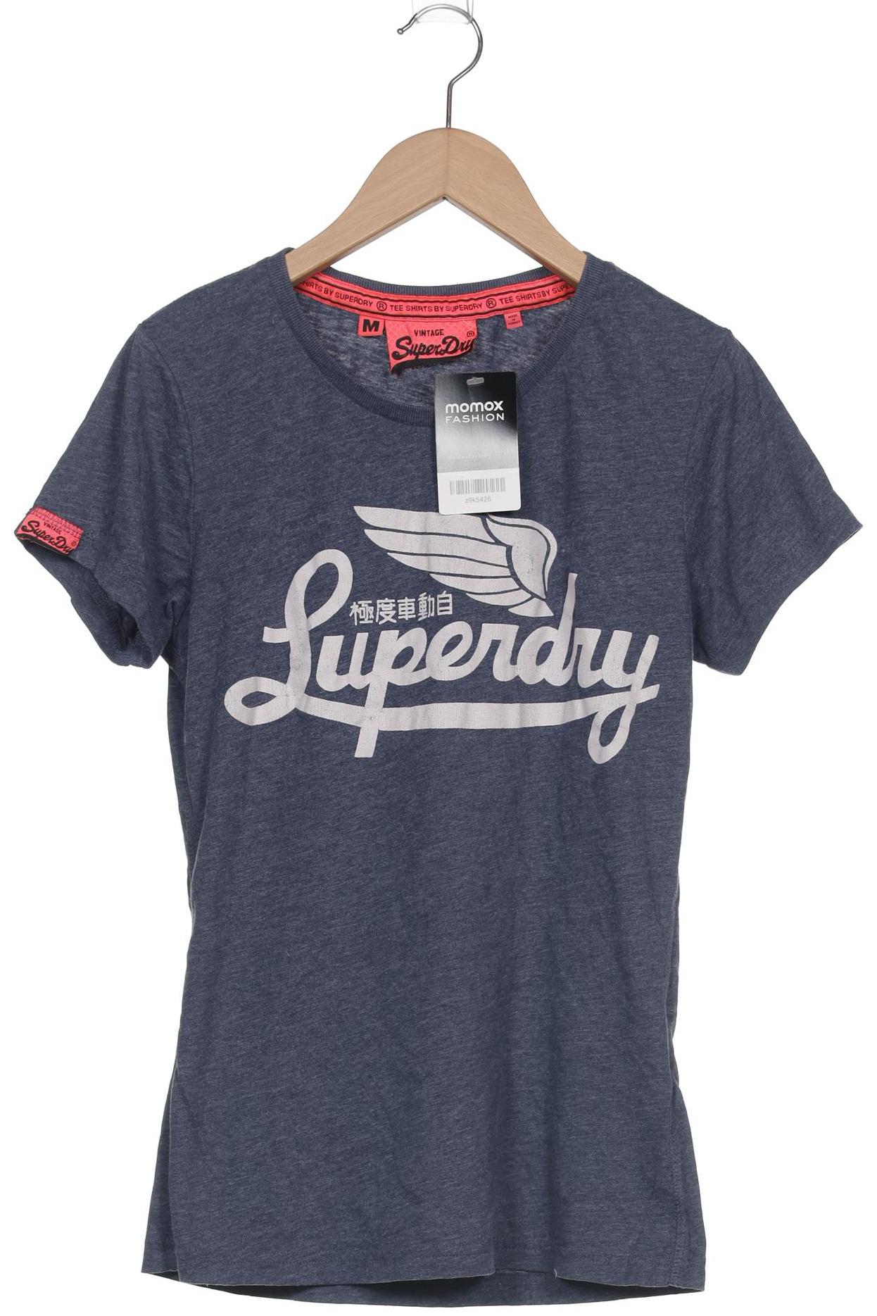 

Superdry Damen T-Shirt, marineblau, Gr. 38