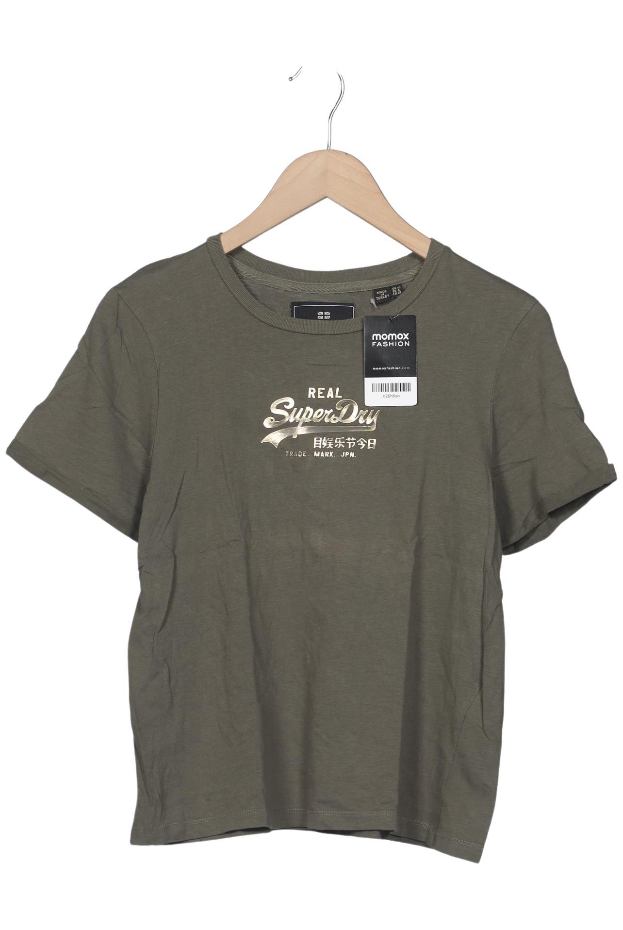 

Superdry Damen T-Shirt, grün, Gr. 38