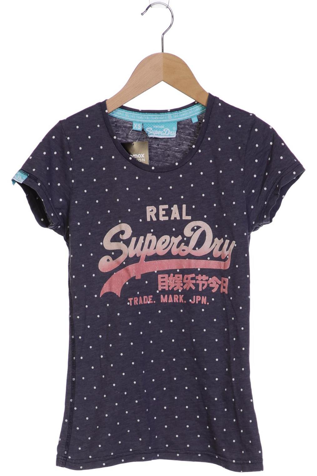 

Superdry Damen T-Shirt, marineblau