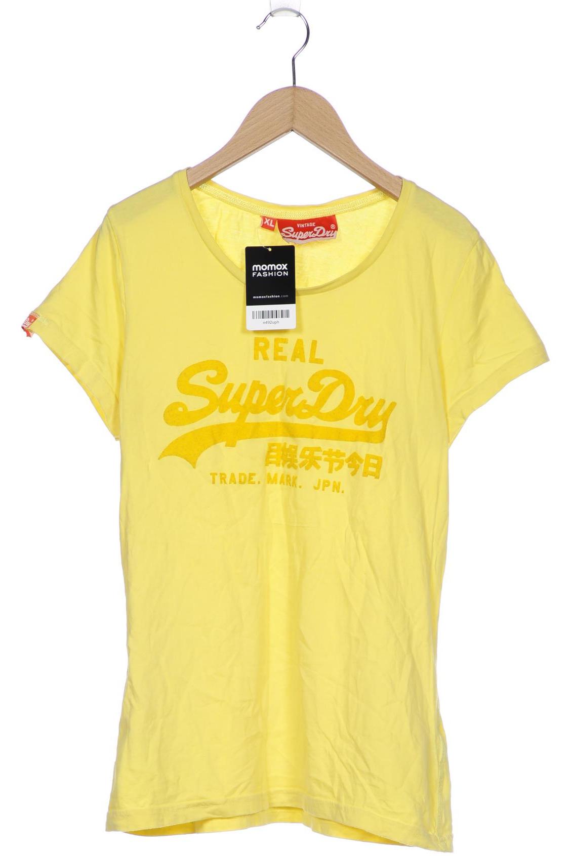 

Superdry Damen T-Shirt, gelb