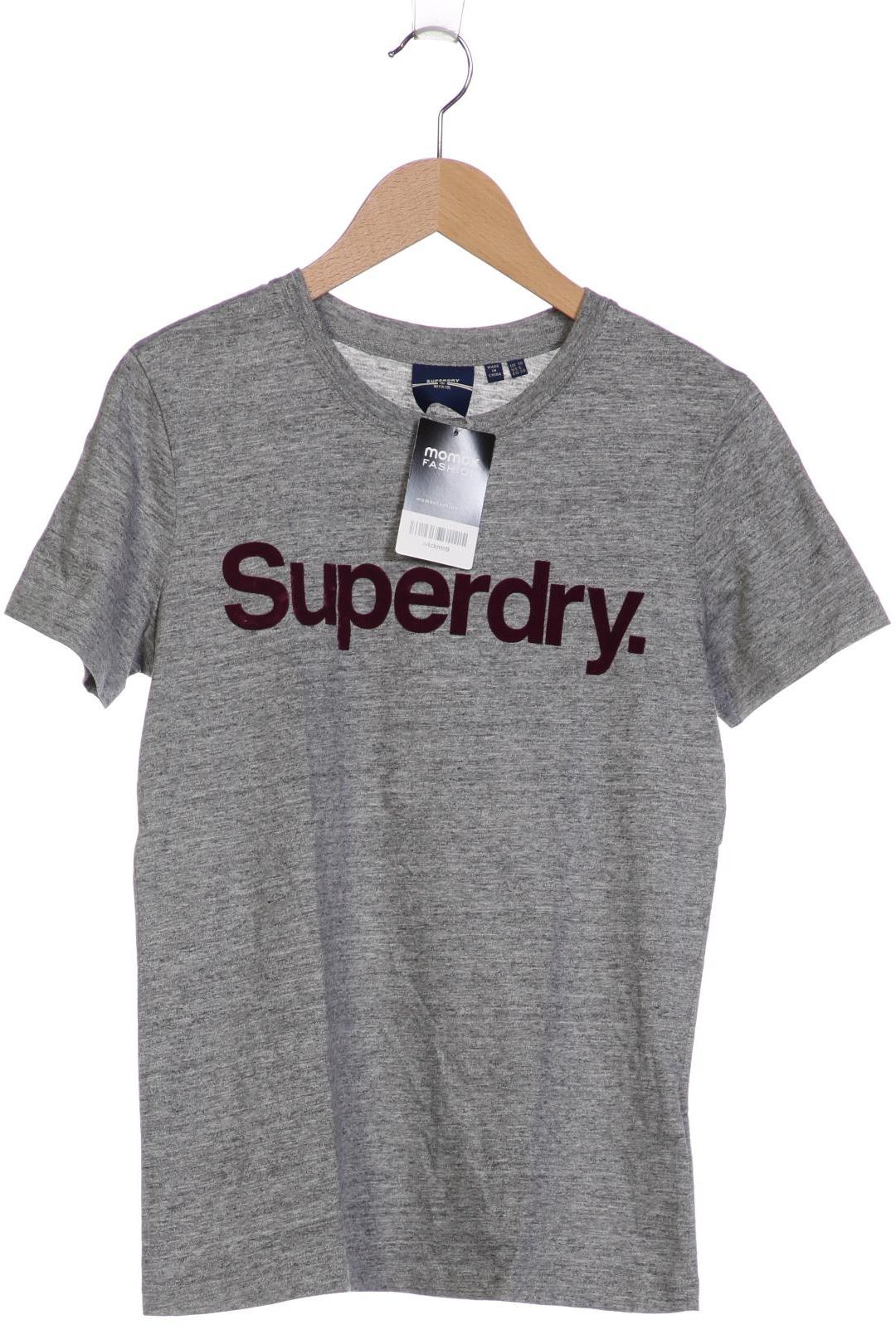 

Superdry Damen T-Shirt, grau, Gr. 38