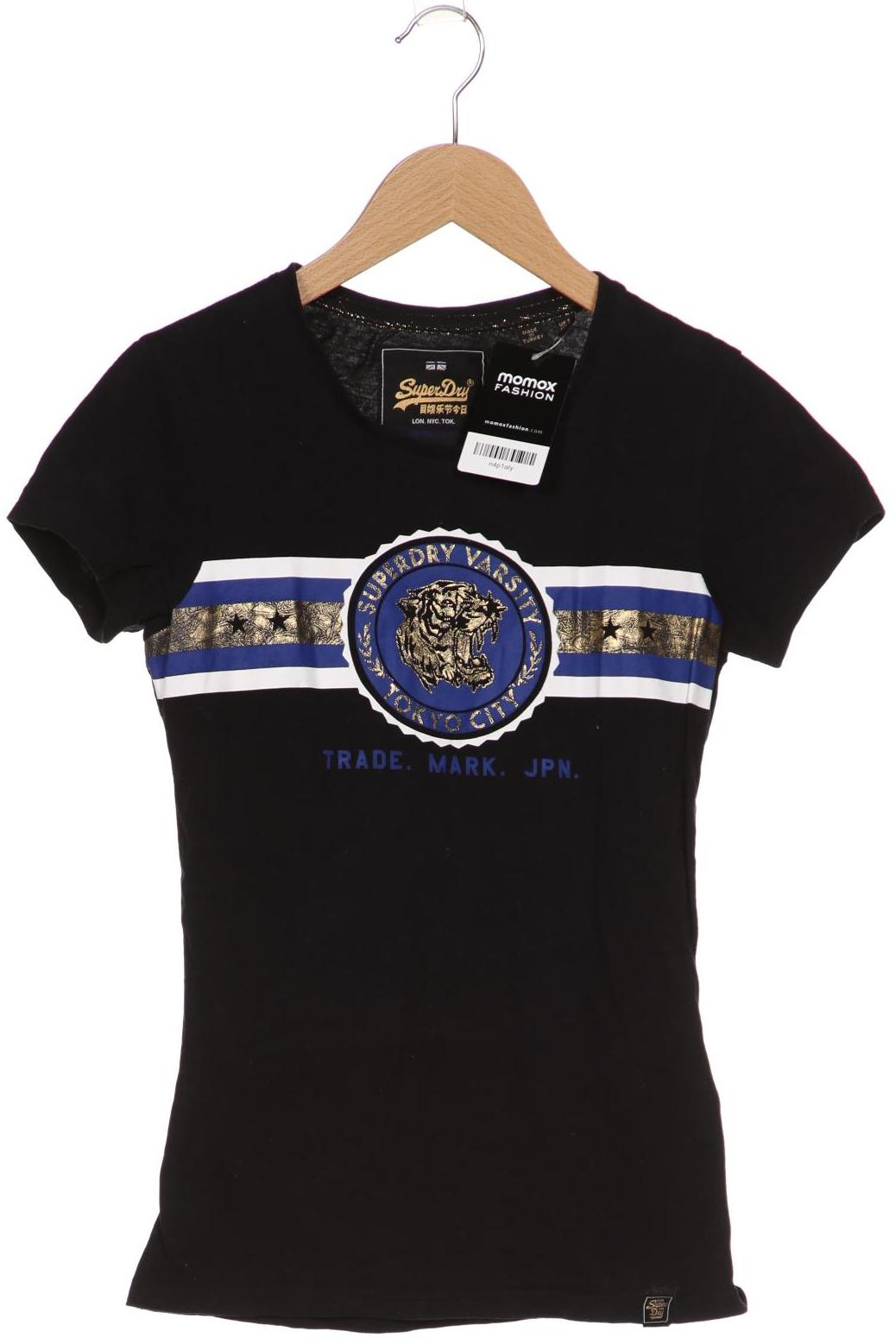

Superdry Damen T-Shirt, schwarz
