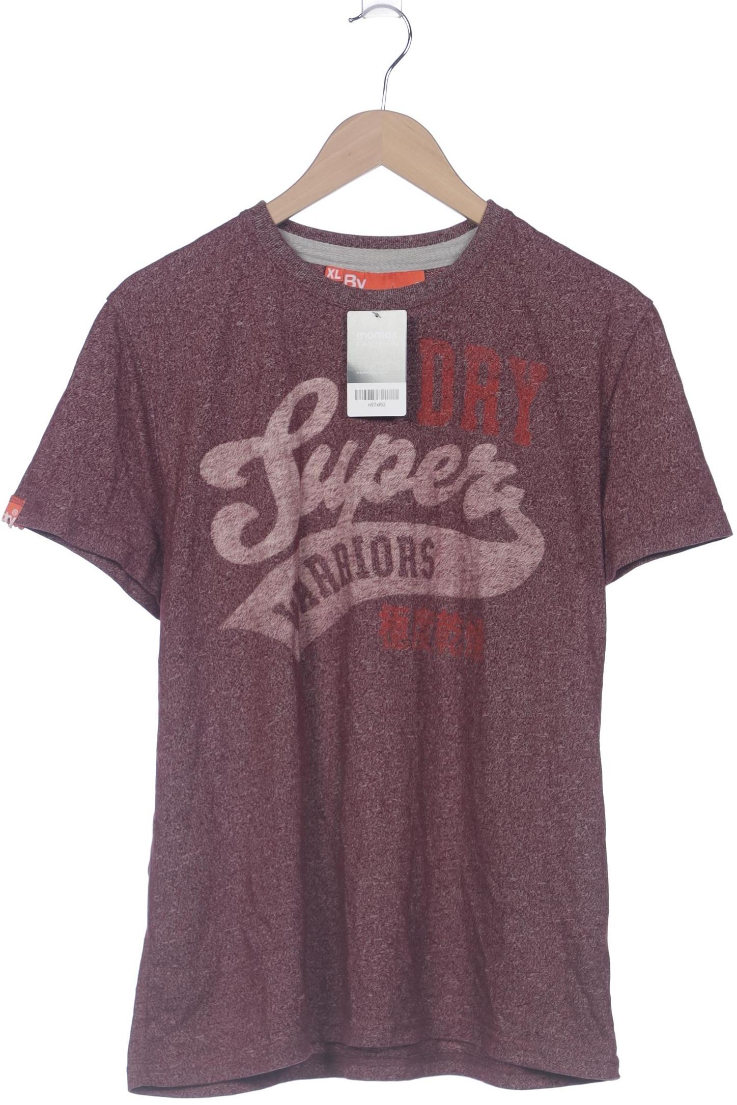 

Superdry Damen T-Shirt, bordeaux, Gr. 44