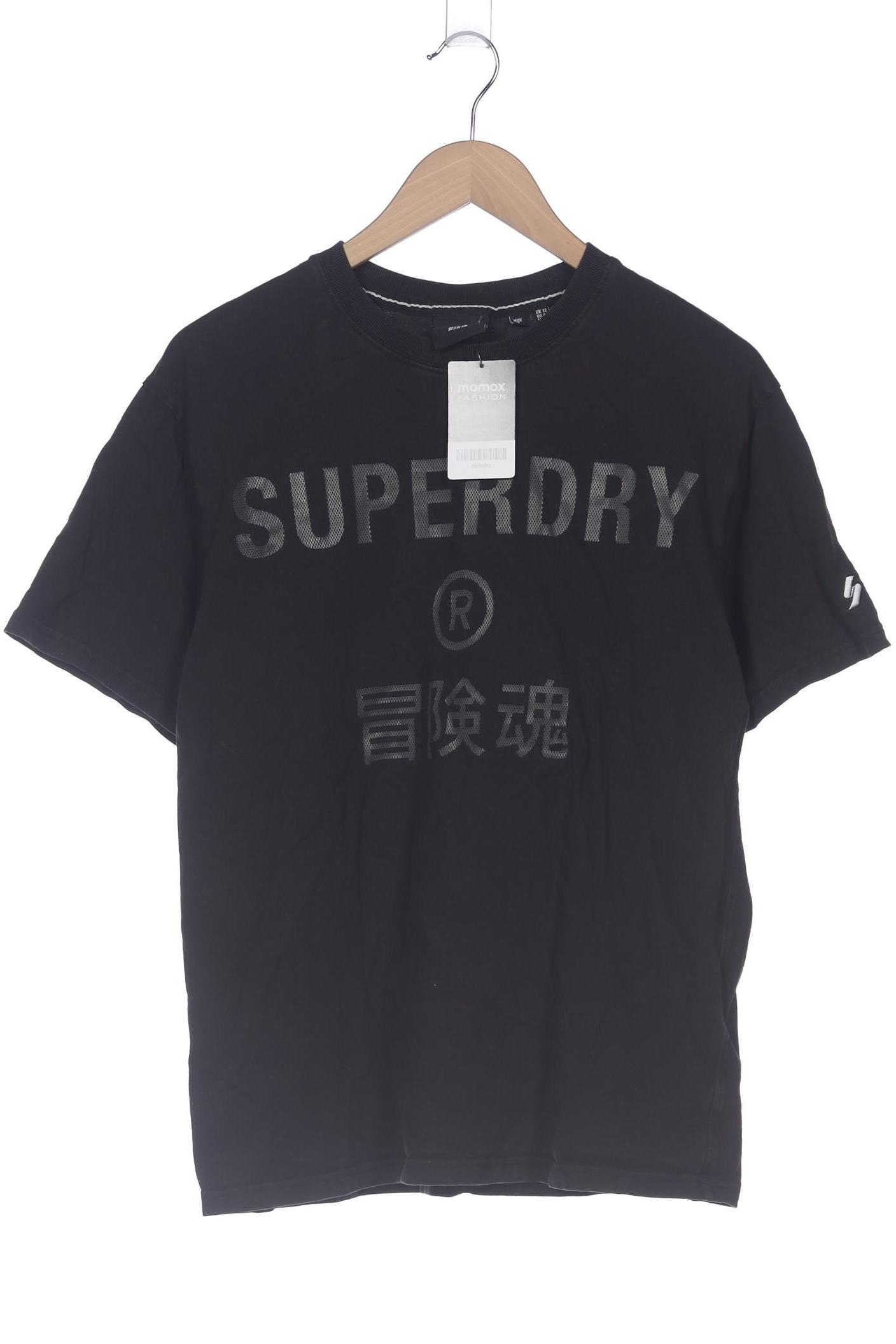 

Superdry Damen T-Shirt, schwarz, Gr. 40