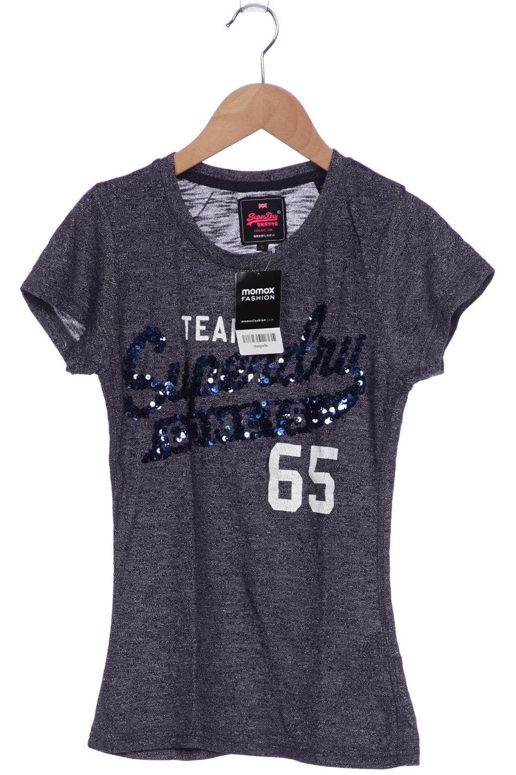 

Superdry Damen T-Shirt, marineblau, Gr. 34