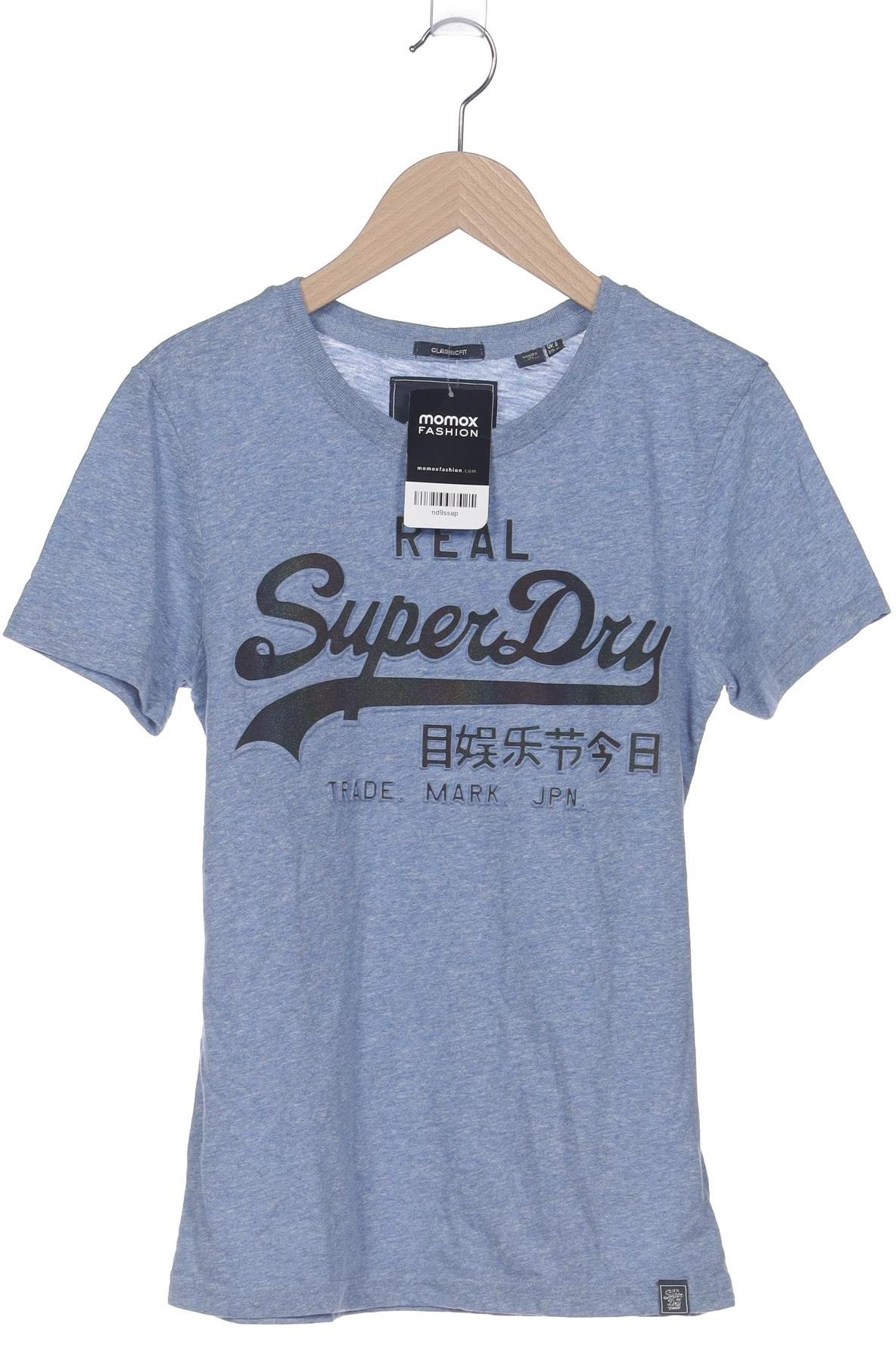 

Superdry Damen T-Shirt, blau, Gr. 36
