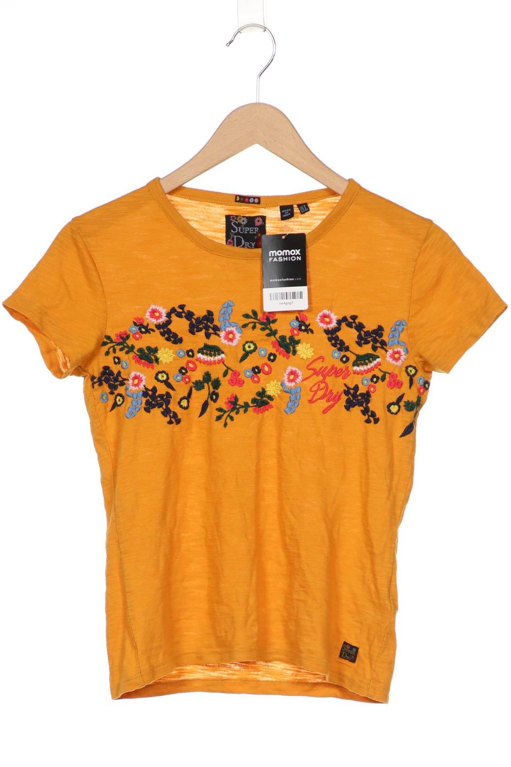 

Superdry Damen T-Shirt, gelb