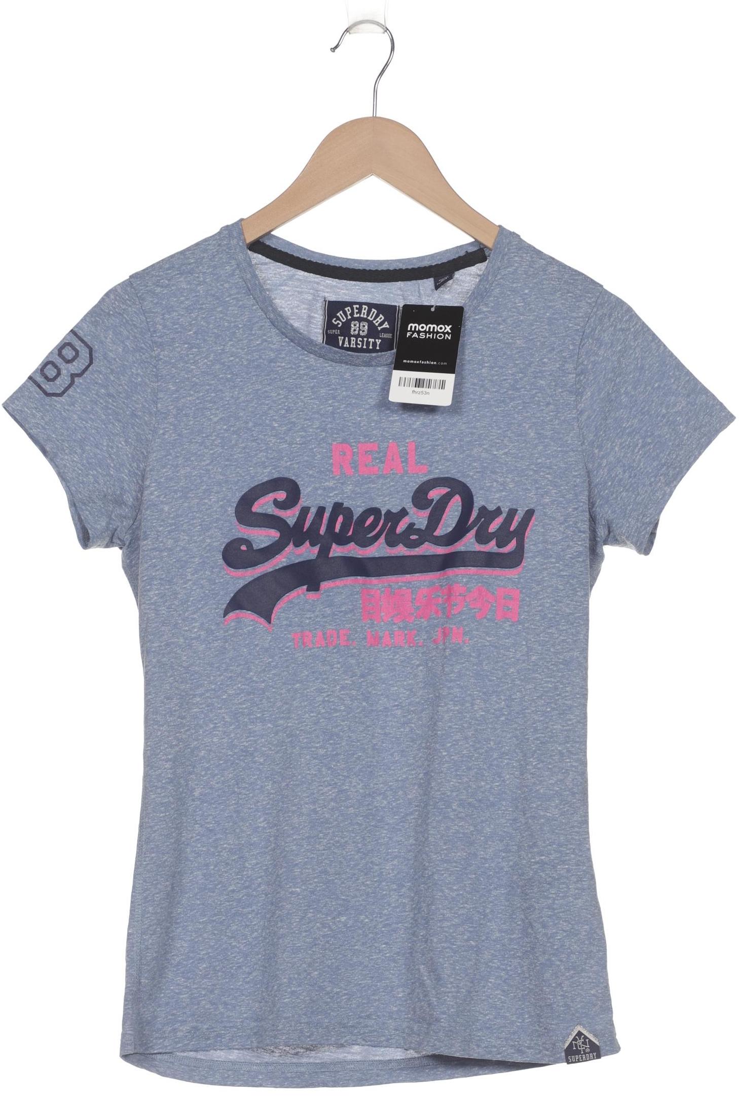 

Superdry Damen T-Shirt, blau, Gr. 42