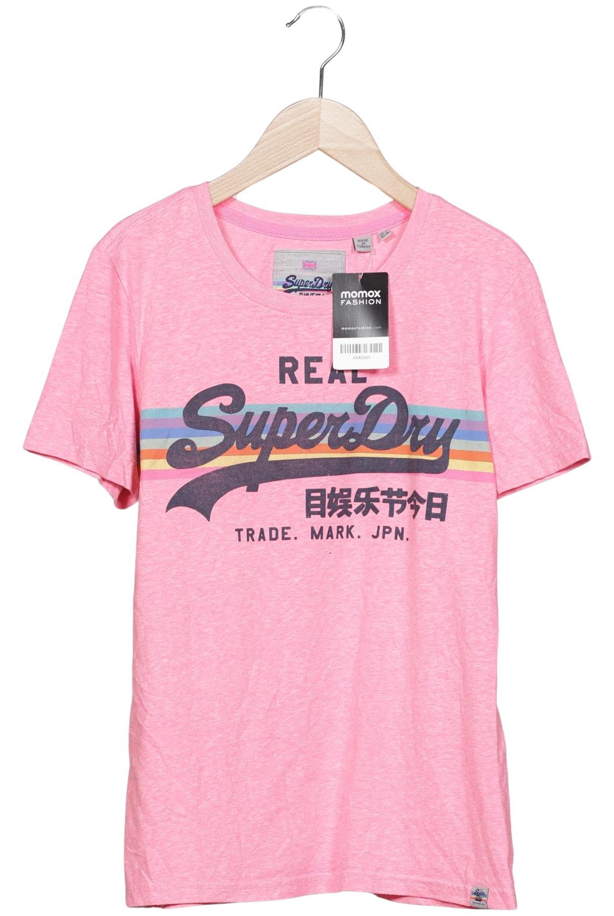 

Superdry Damen T-Shirt, pink, Gr. 38