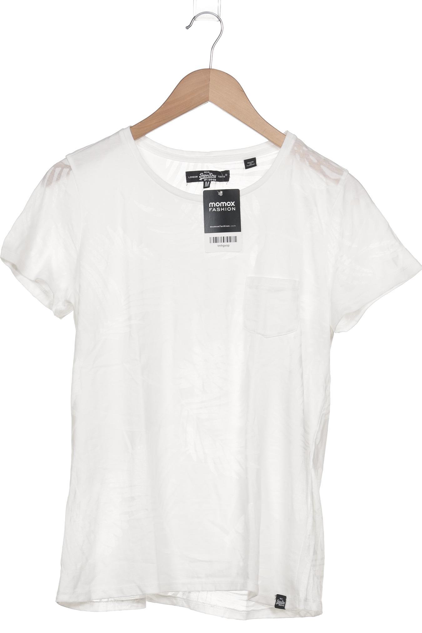 

Superdry Damen T-Shirt, weiß, Gr. 38