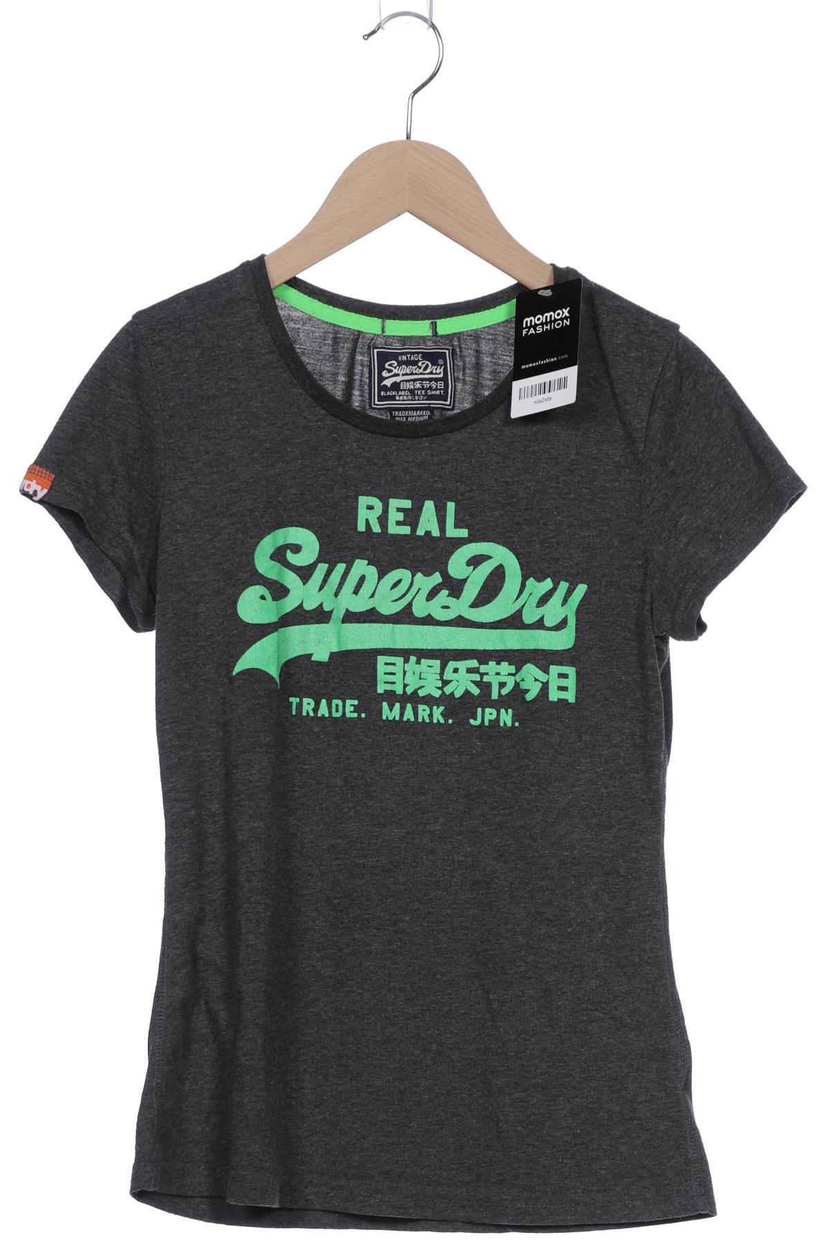 

Superdry Damen T-Shirt, grau, Gr. 38