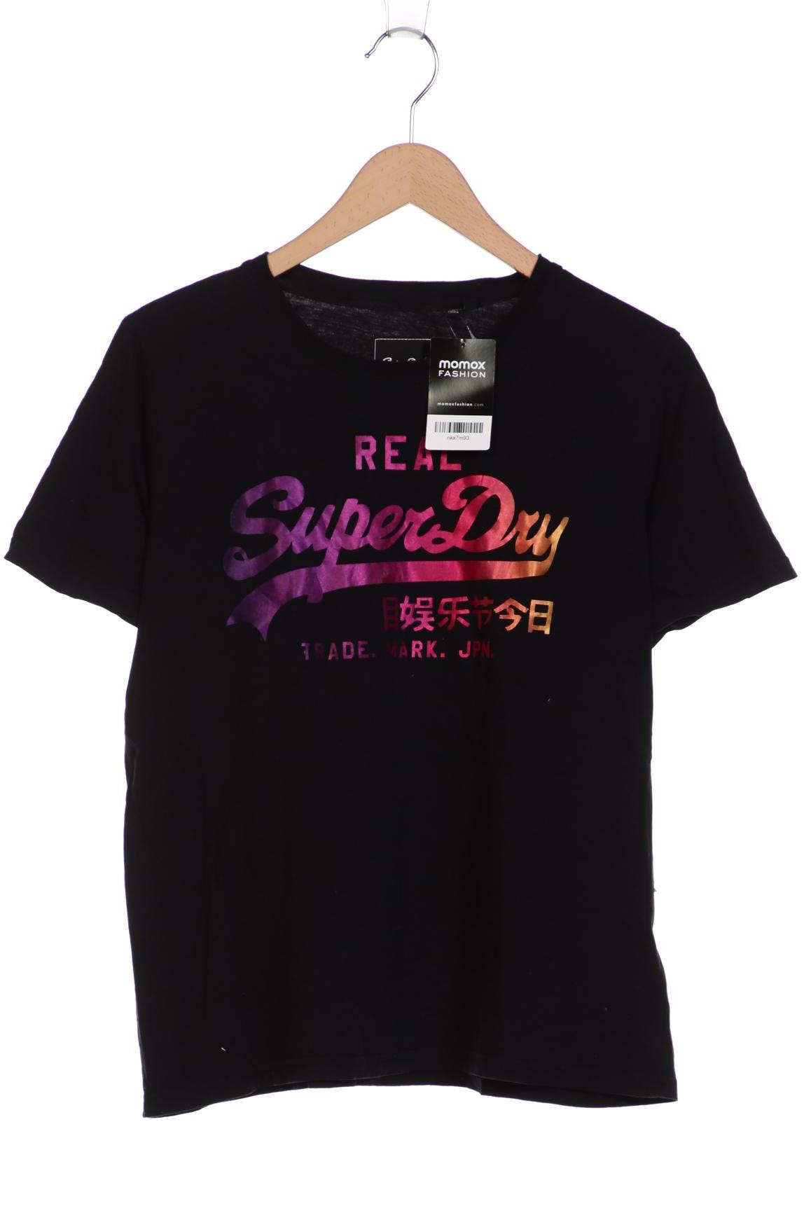 

Superdry Damen T-Shirt, schwarz, Gr. 42