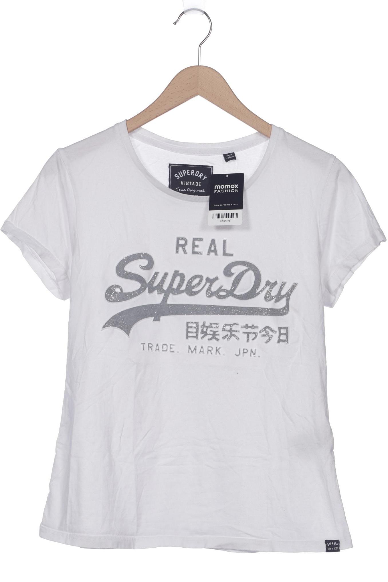 

Superdry Damen T-Shirt, weiß, Gr. 42