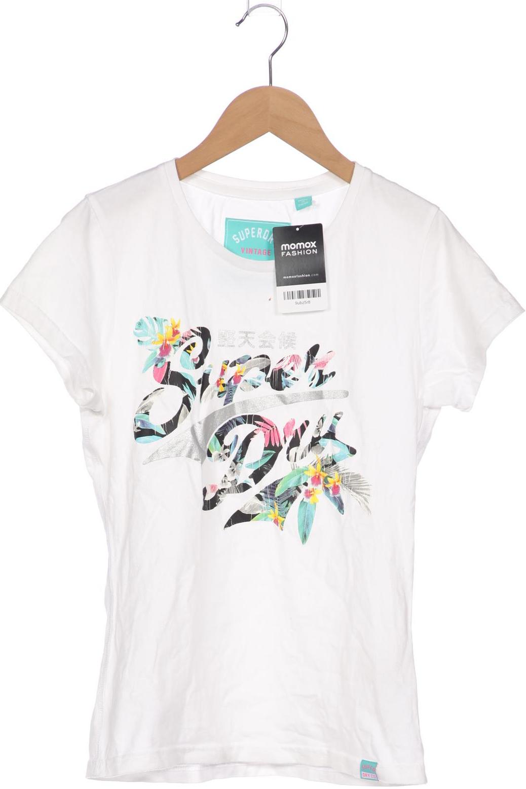 

Superdry Damen T-Shirt, weiß, Gr. 40