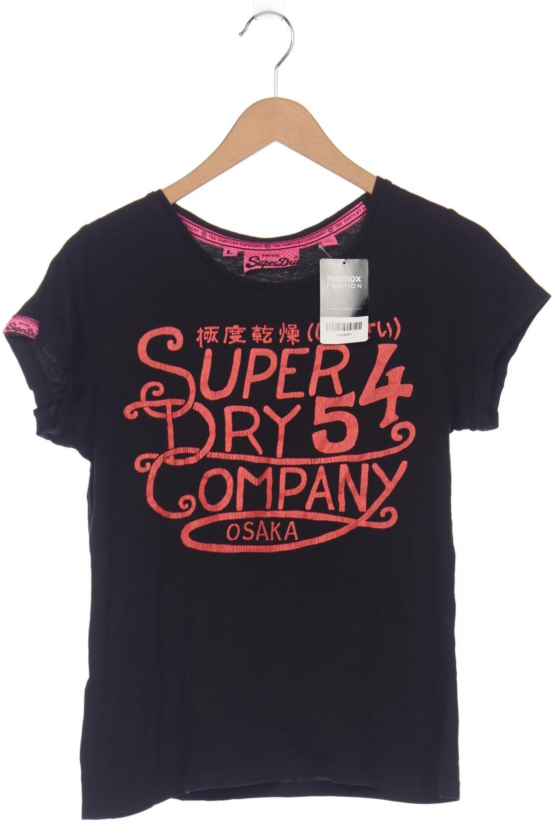 

Superdry Damen T-Shirt, schwarz, Gr. 42