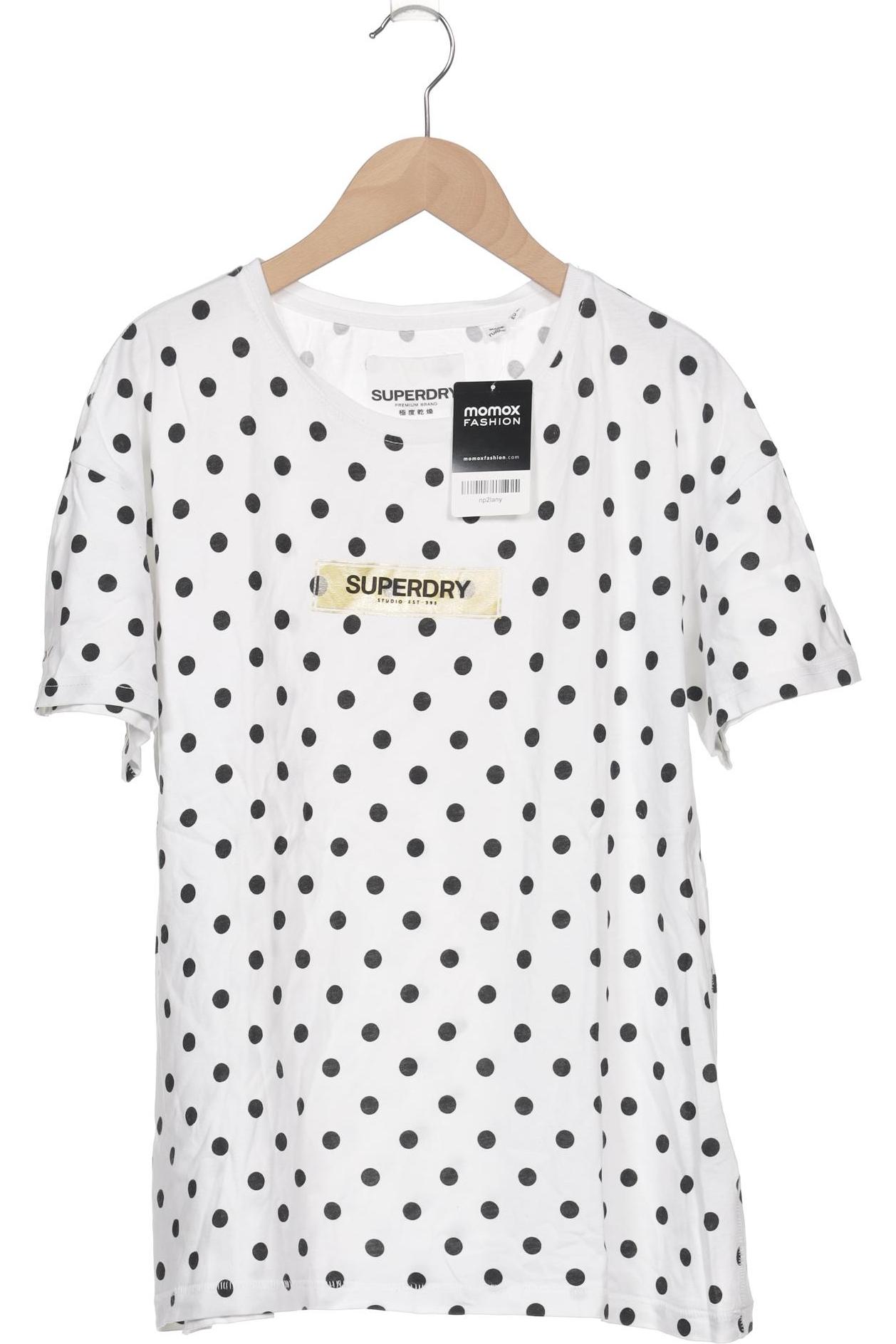 

Superdry Damen T-Shirt, weiß, Gr. 40