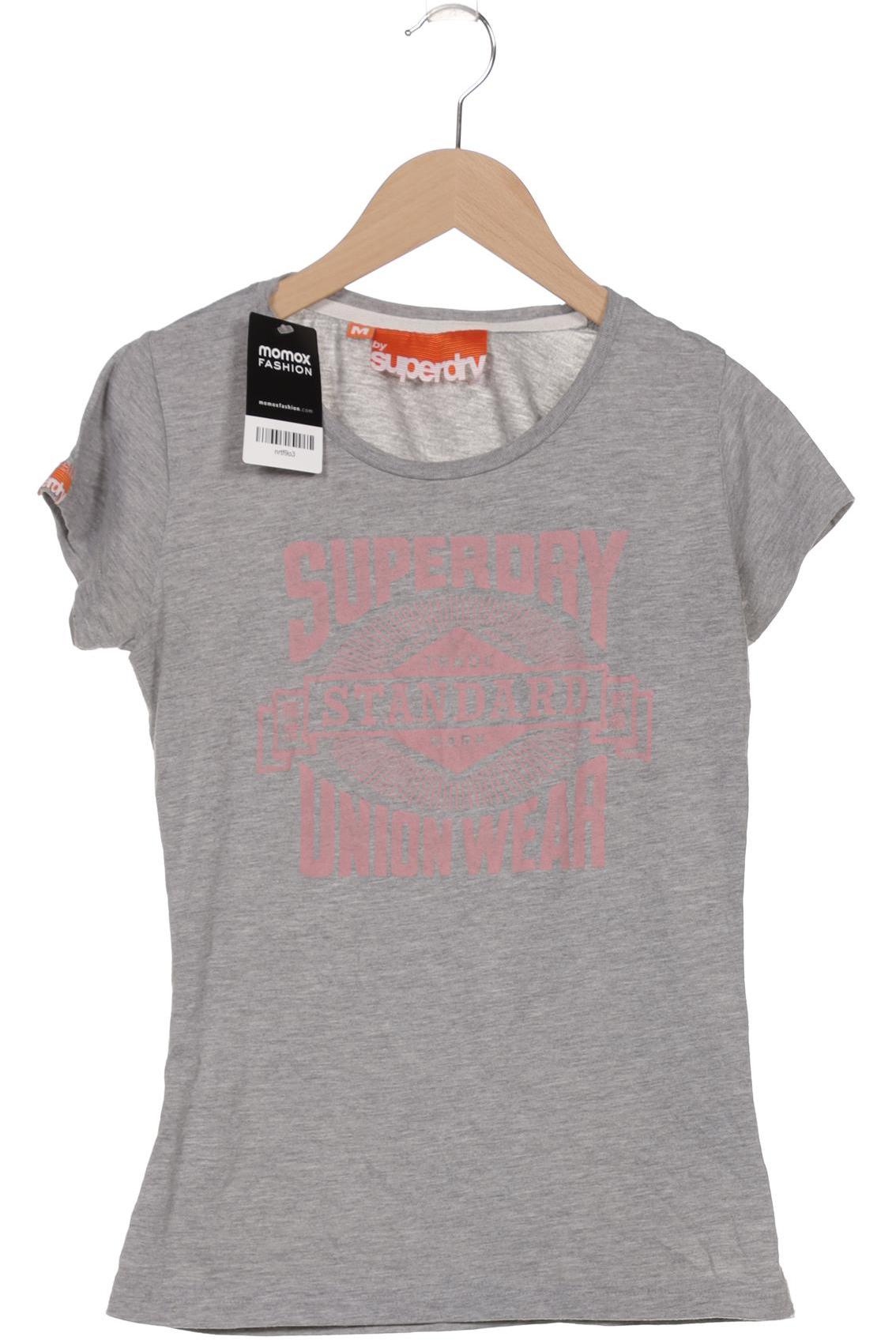 

Superdry Damen T-Shirt, grau, Gr. 38