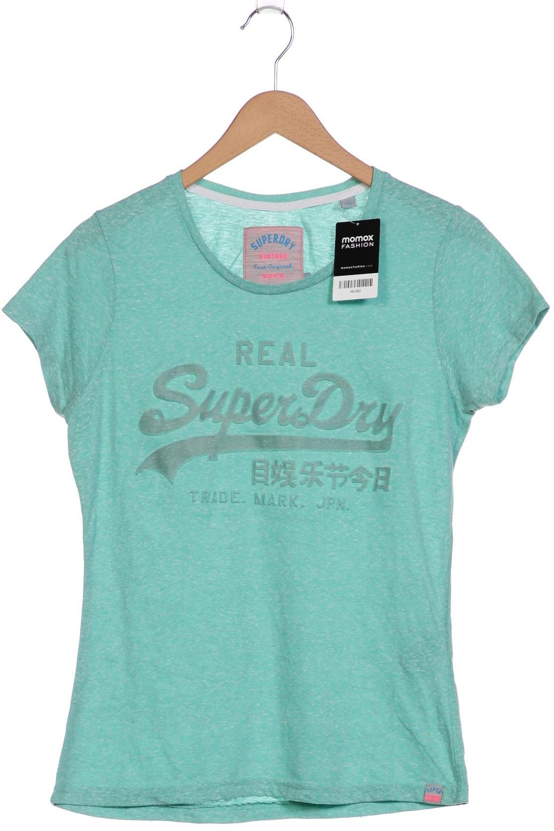 

Superdry Damen T-Shirt, hellgrün, Gr. 42