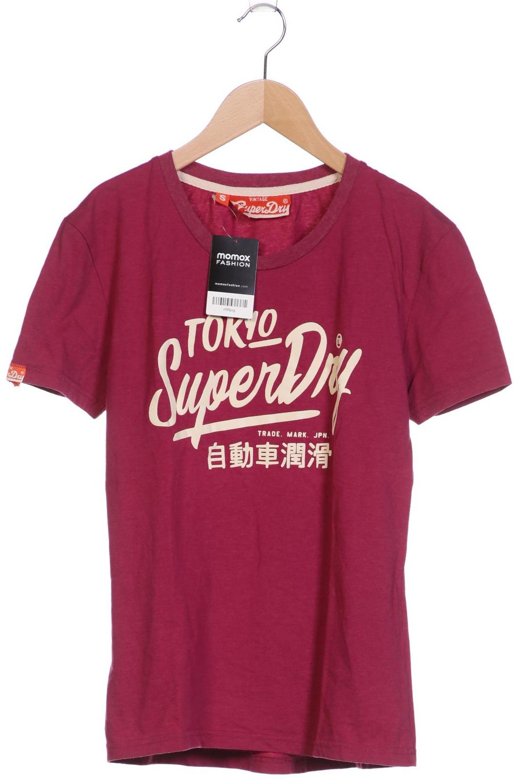 

Superdry Damen T-Shirt, bordeaux