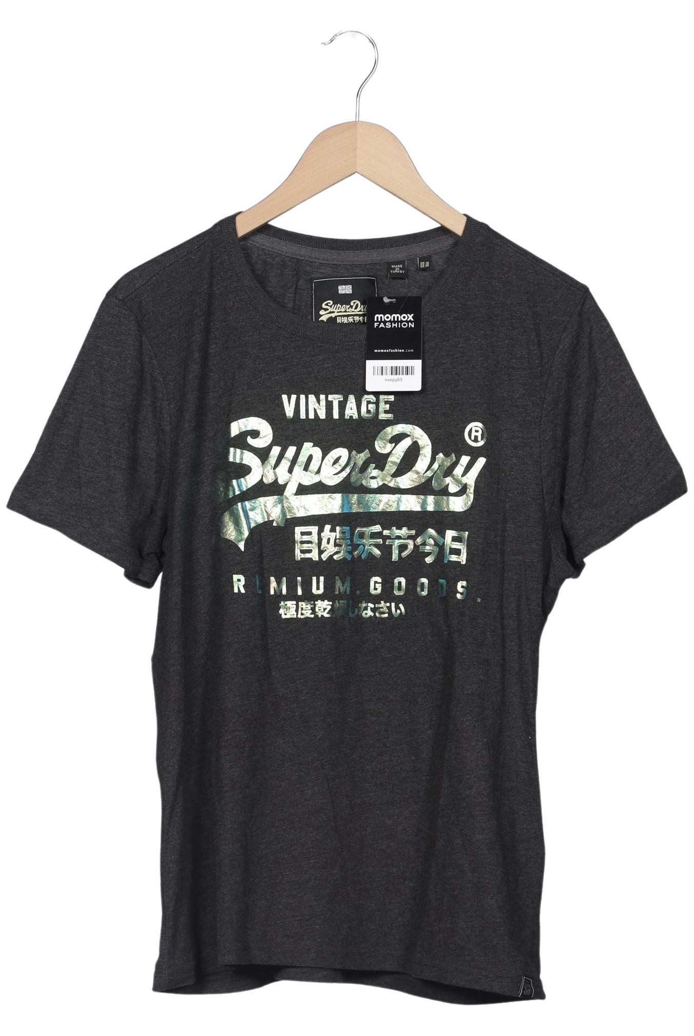 

Superdry Damen T-Shirt, grau, Gr. 44