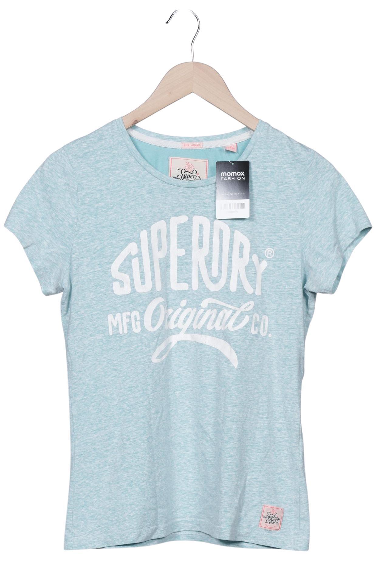

Superdry Damen T-Shirt, hellblau, Gr. 38