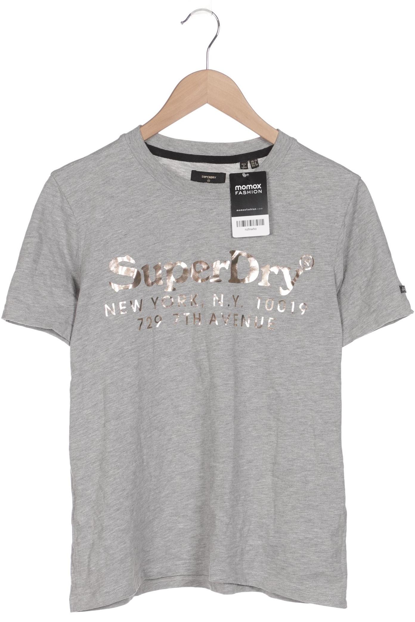 

Superdry Damen T-Shirt, grau, Gr. 38