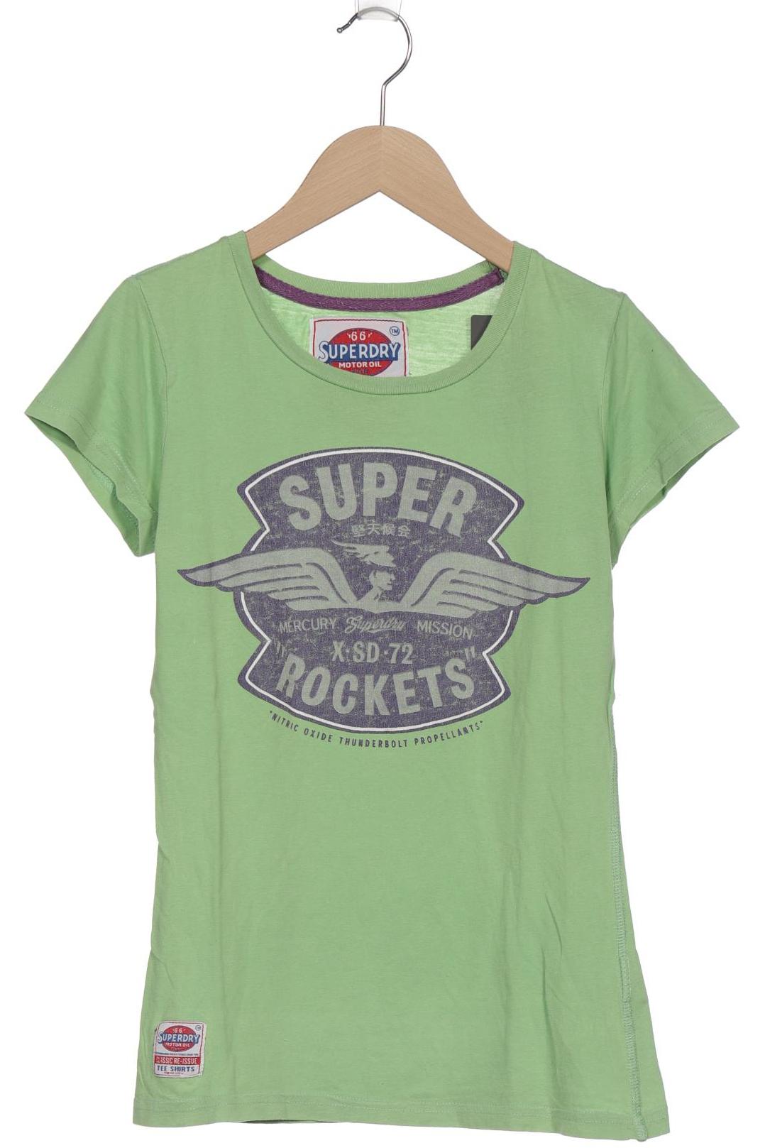 

Superdry Damen T-Shirt, hellgrün