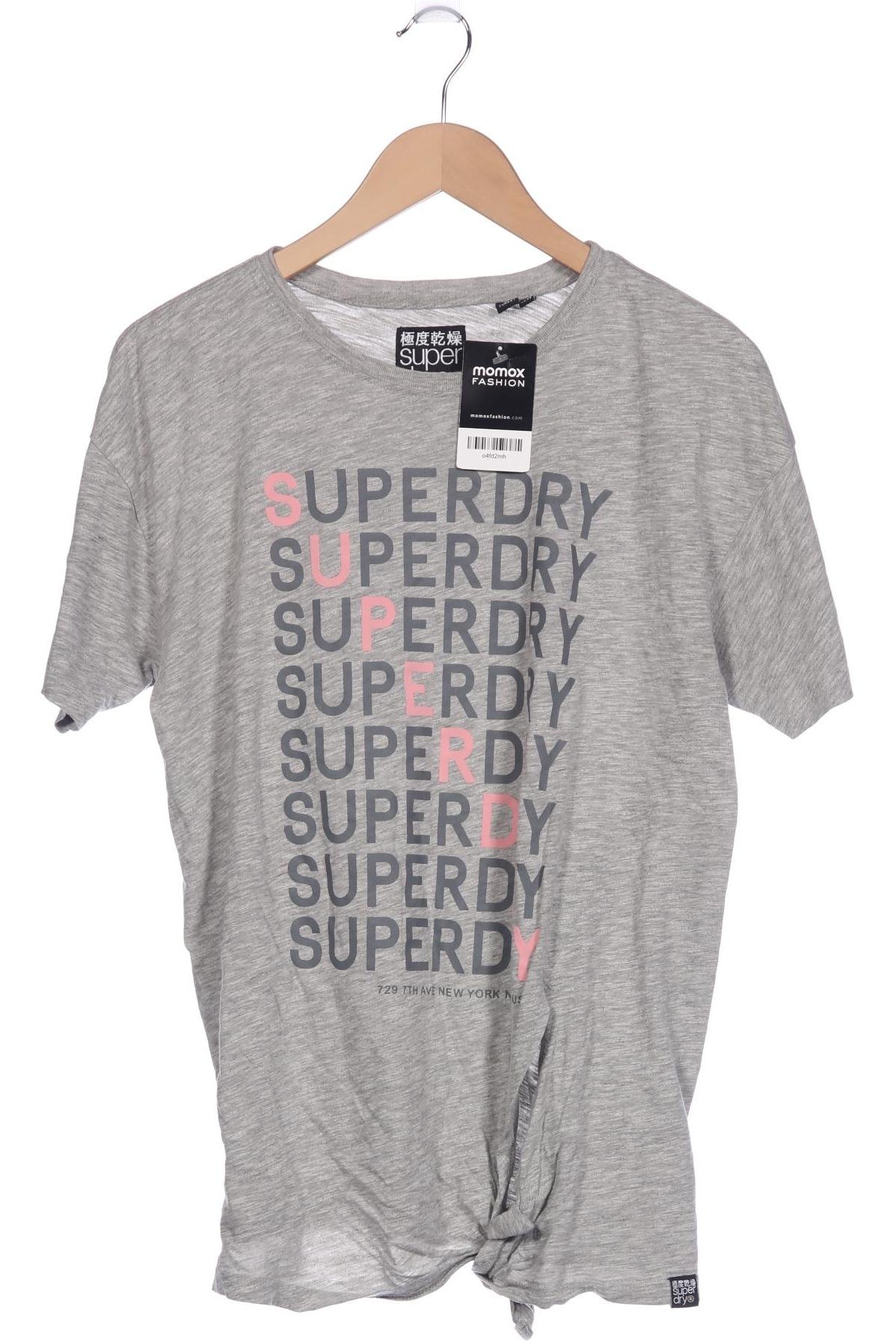 

Superdry Damen T-Shirt, grau, Gr. 38
